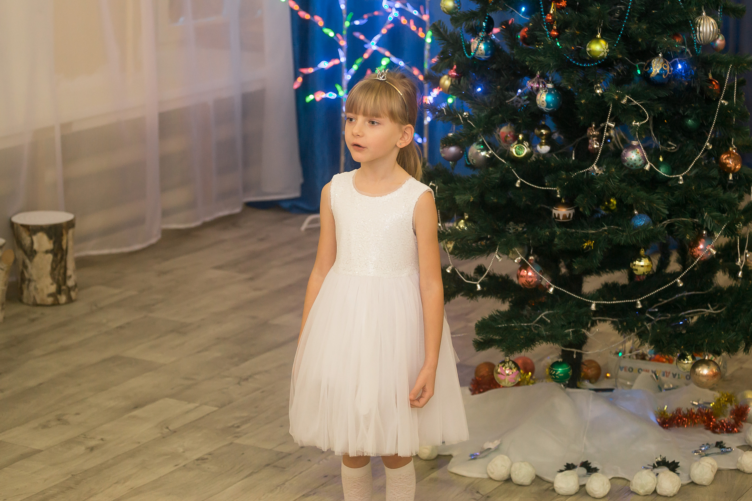 Новогодний утренник. Фотографиня Мария Дикова