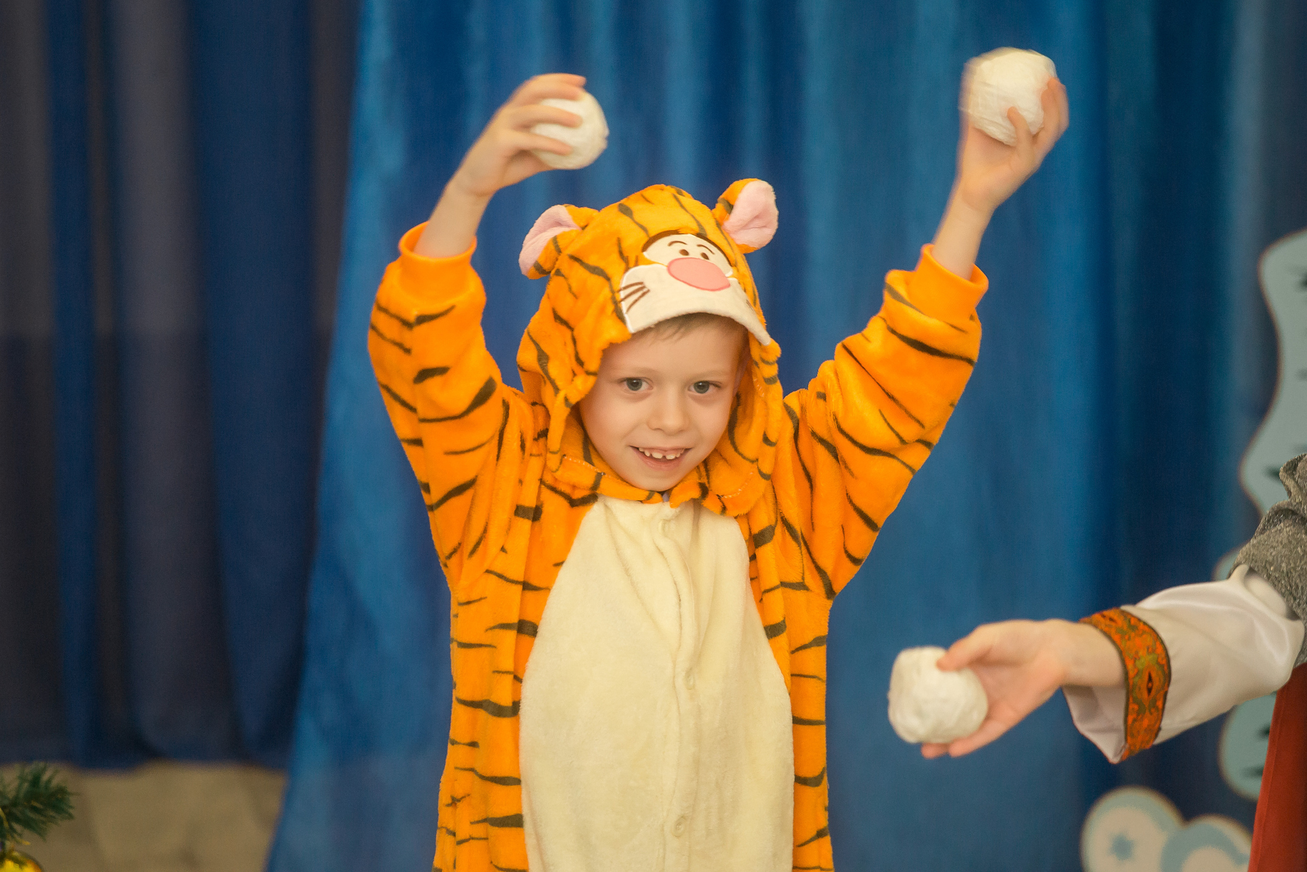 Новогодний утренник. Фотографиня Мария Дикова