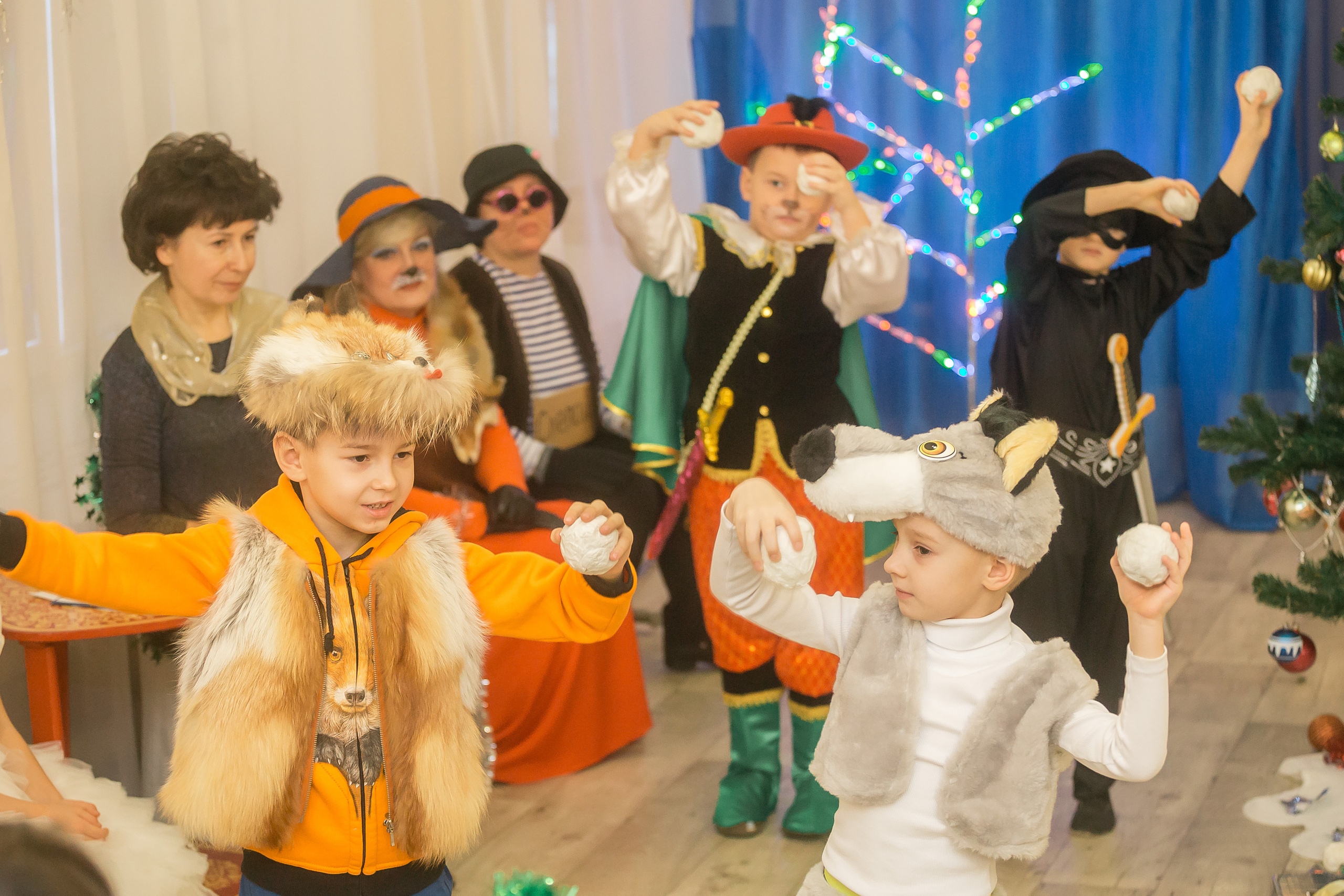 Новогодний утренник. Фотографиня Мария Дикова