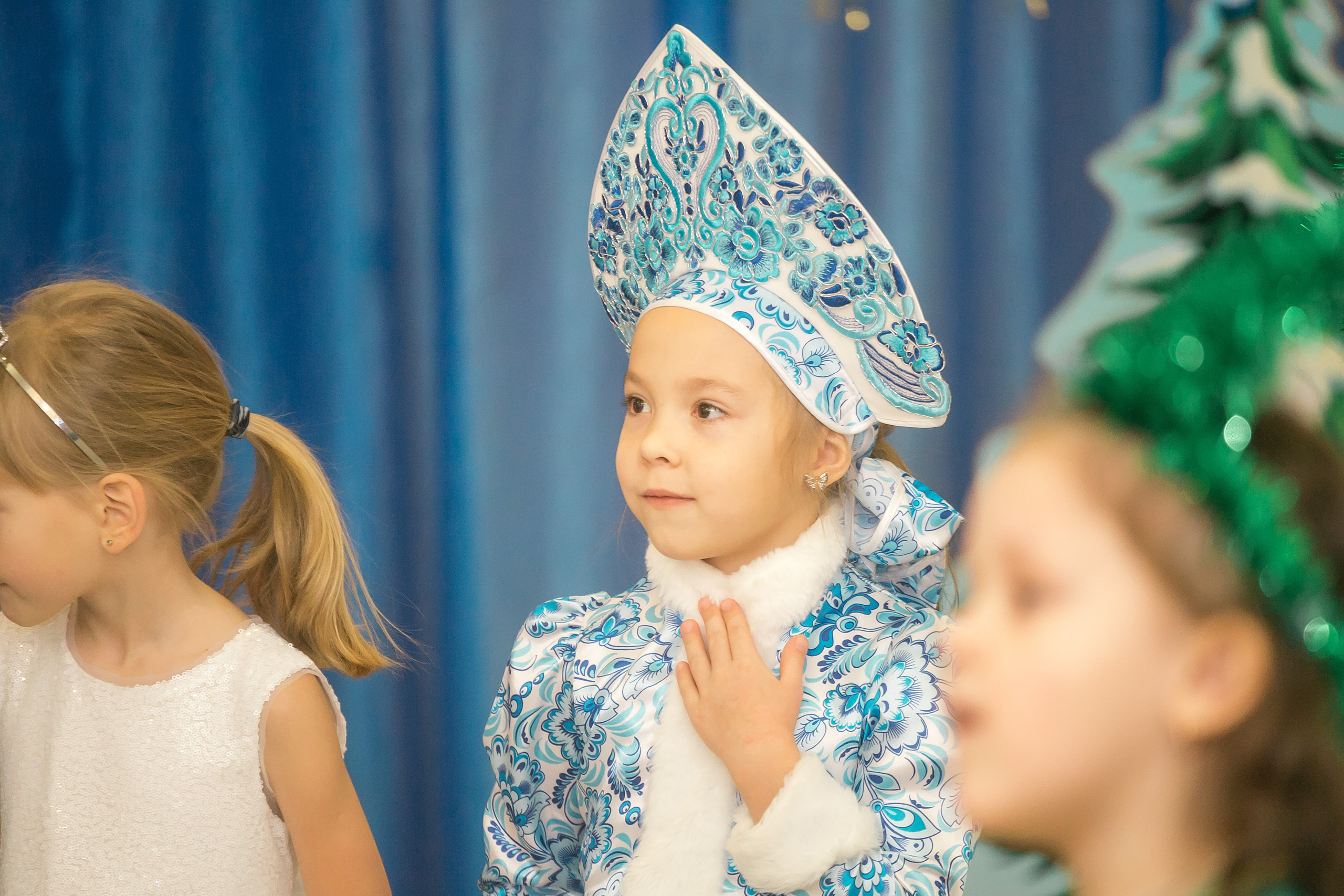 Новогодний утренник. Фотографиня Мария Дикова