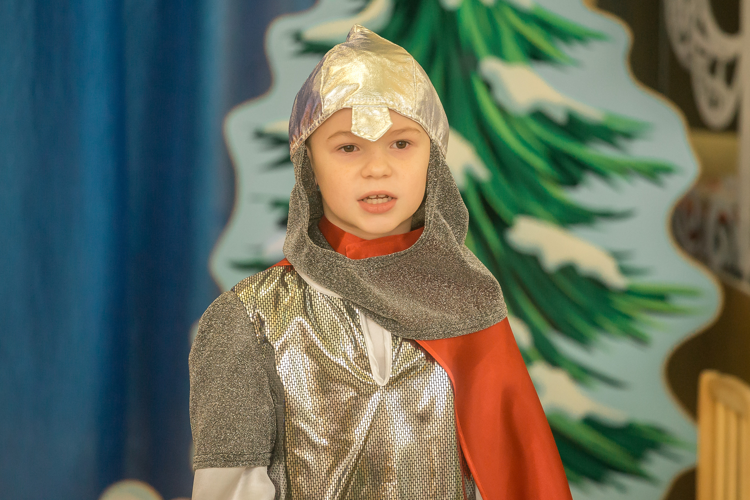 Новогодний утренник. Фотографиня Мария Дикова