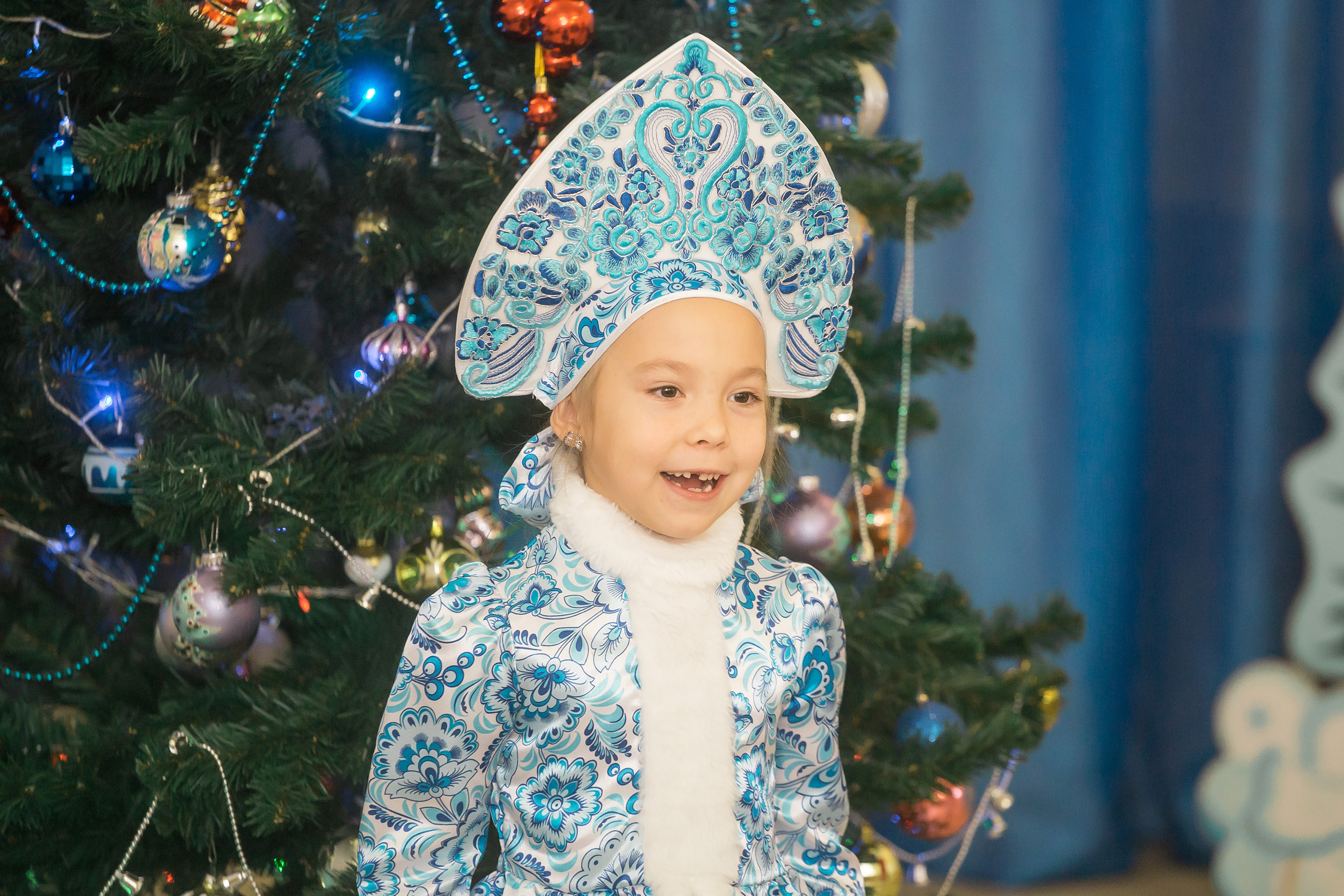 Новогодний утренник. Фотографиня Мария Дикова