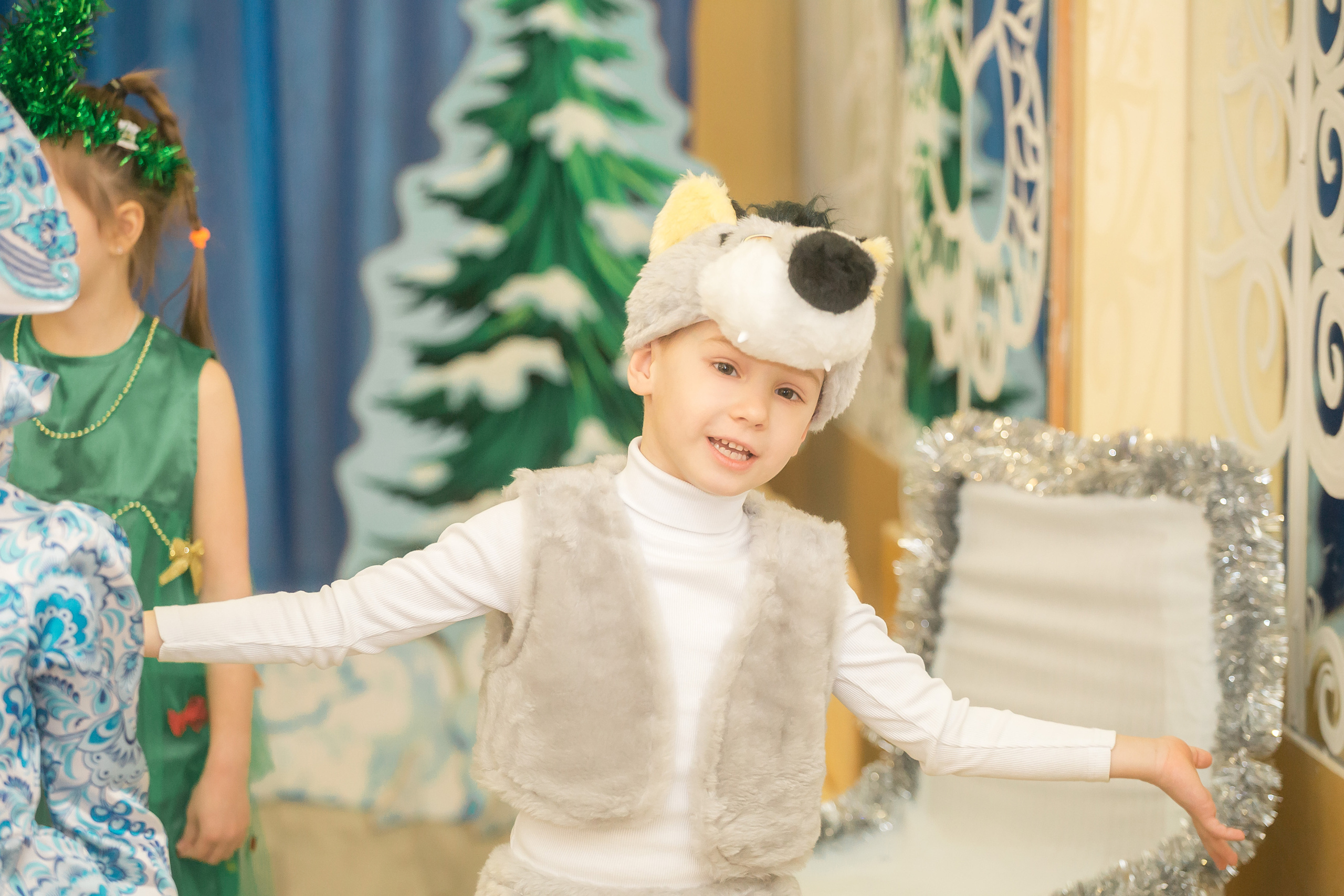 Новогодний утренник. Фотографиня Мария Дикова