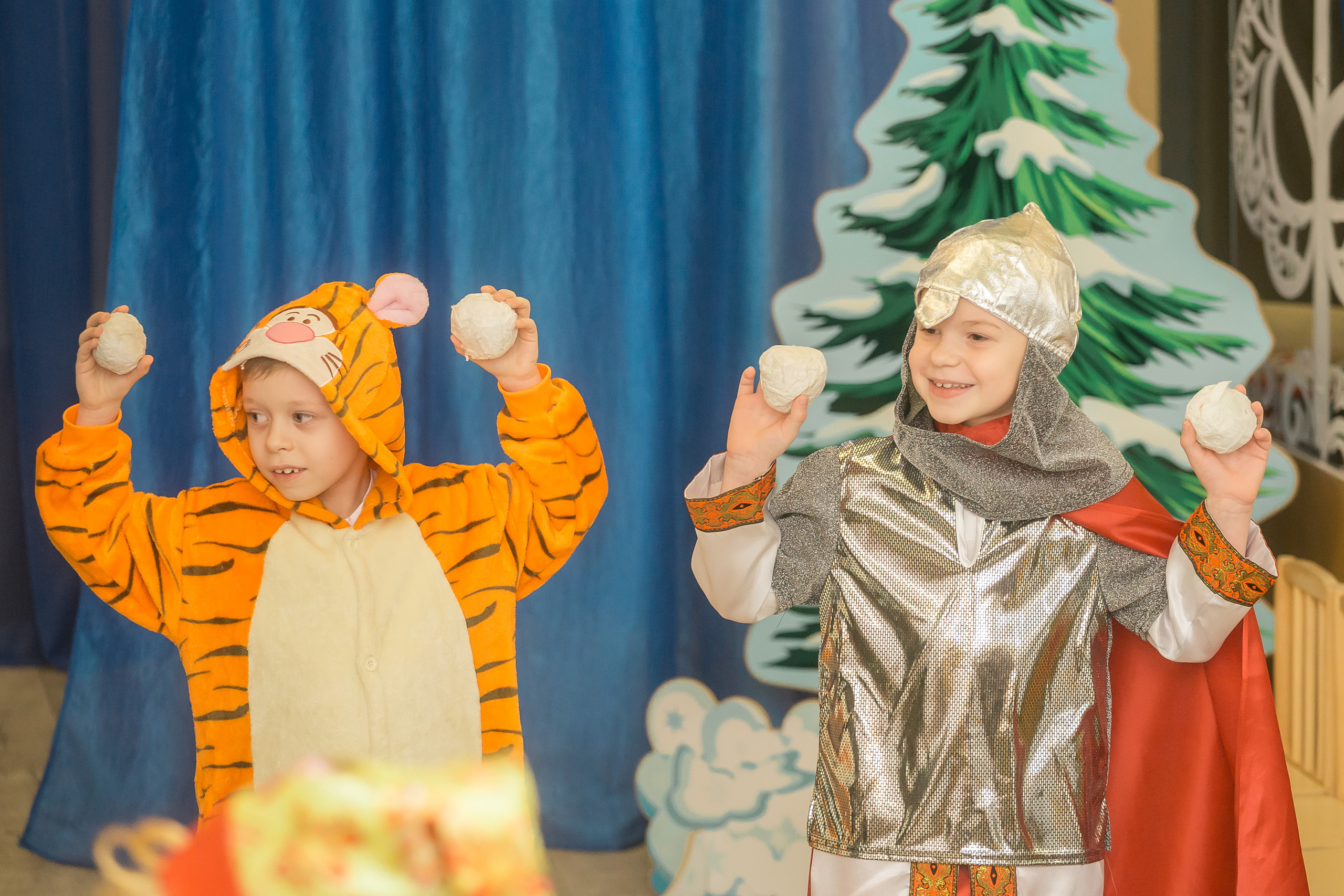 Новогодний утренник. Фотографиня Мария Дикова