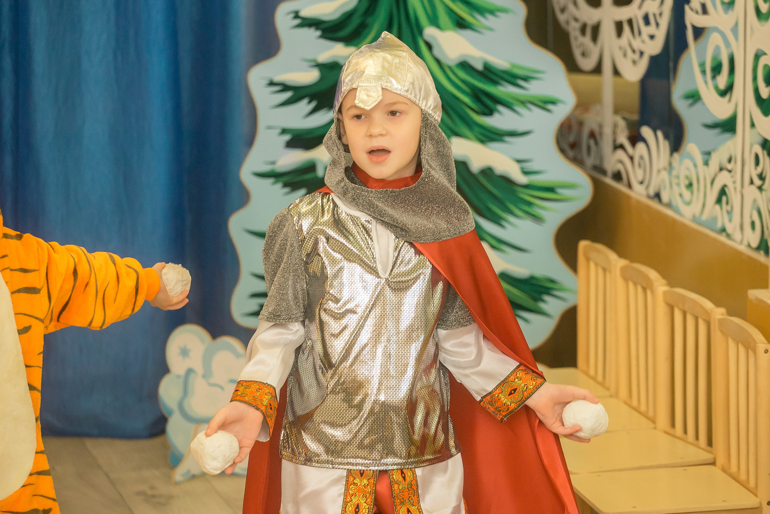 Новогодний утренник. Фотографиня Мария Дикова