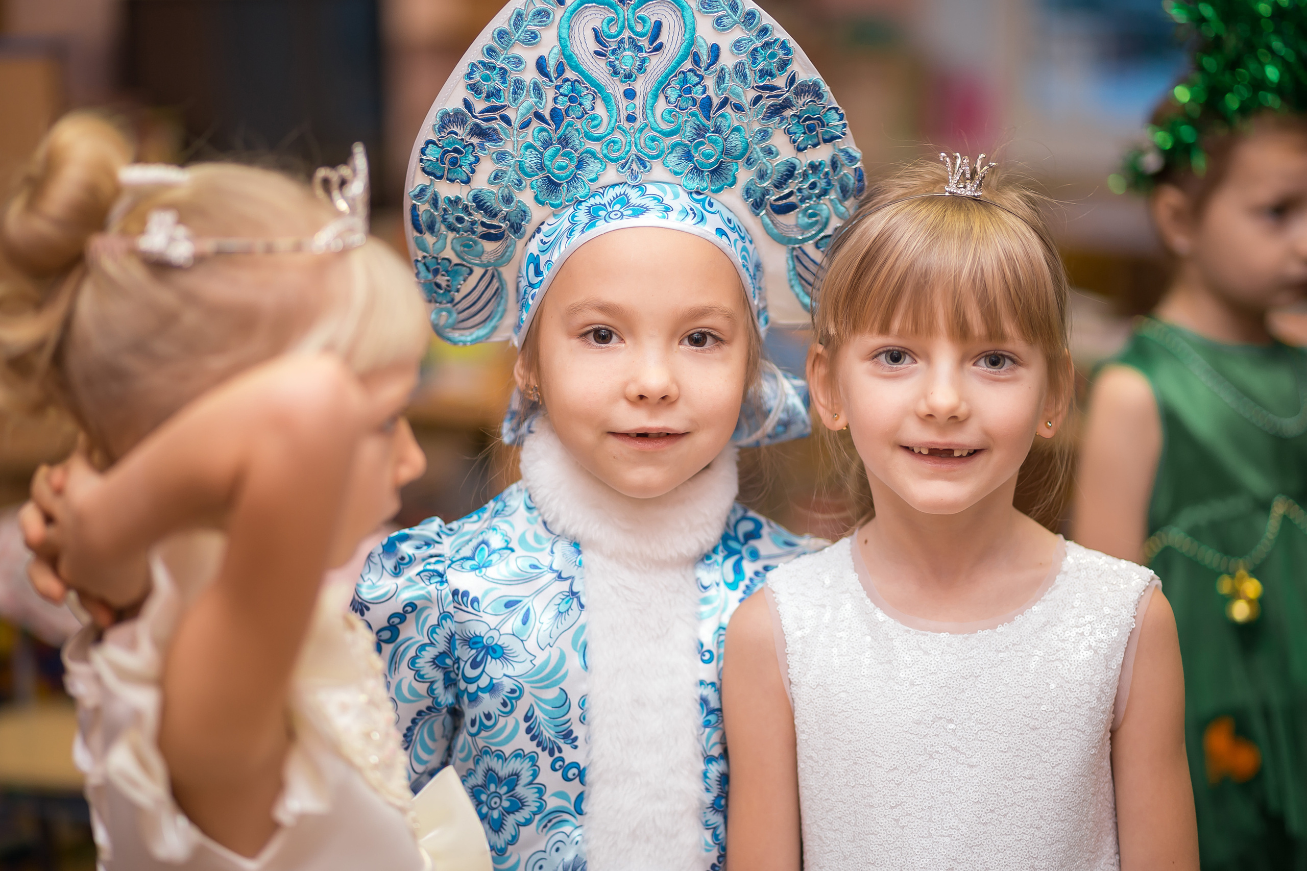 Новогодний утренник. Фотографиня Мария Дикова