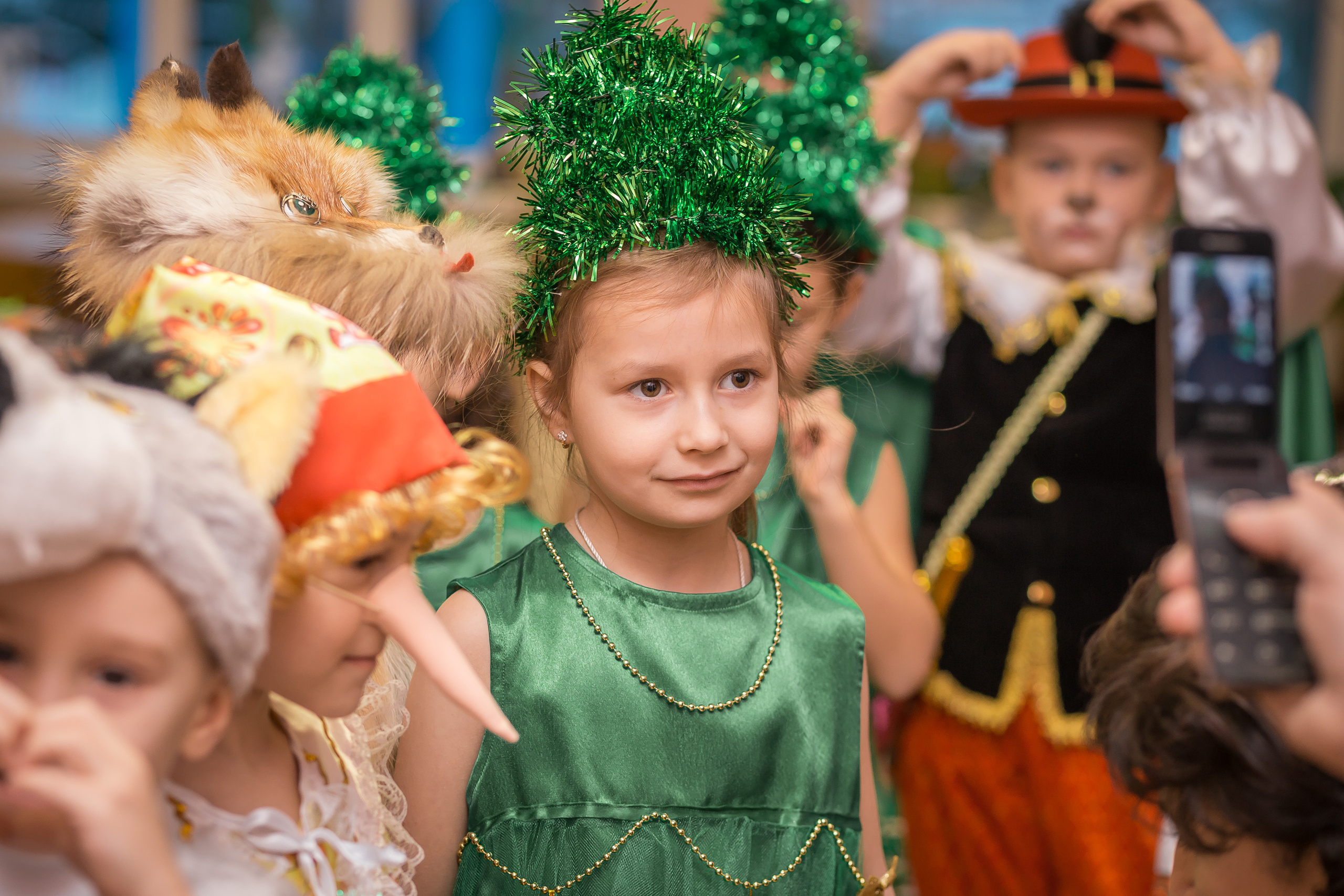 Новогодний утренник. Фотографиня Мария Дикова