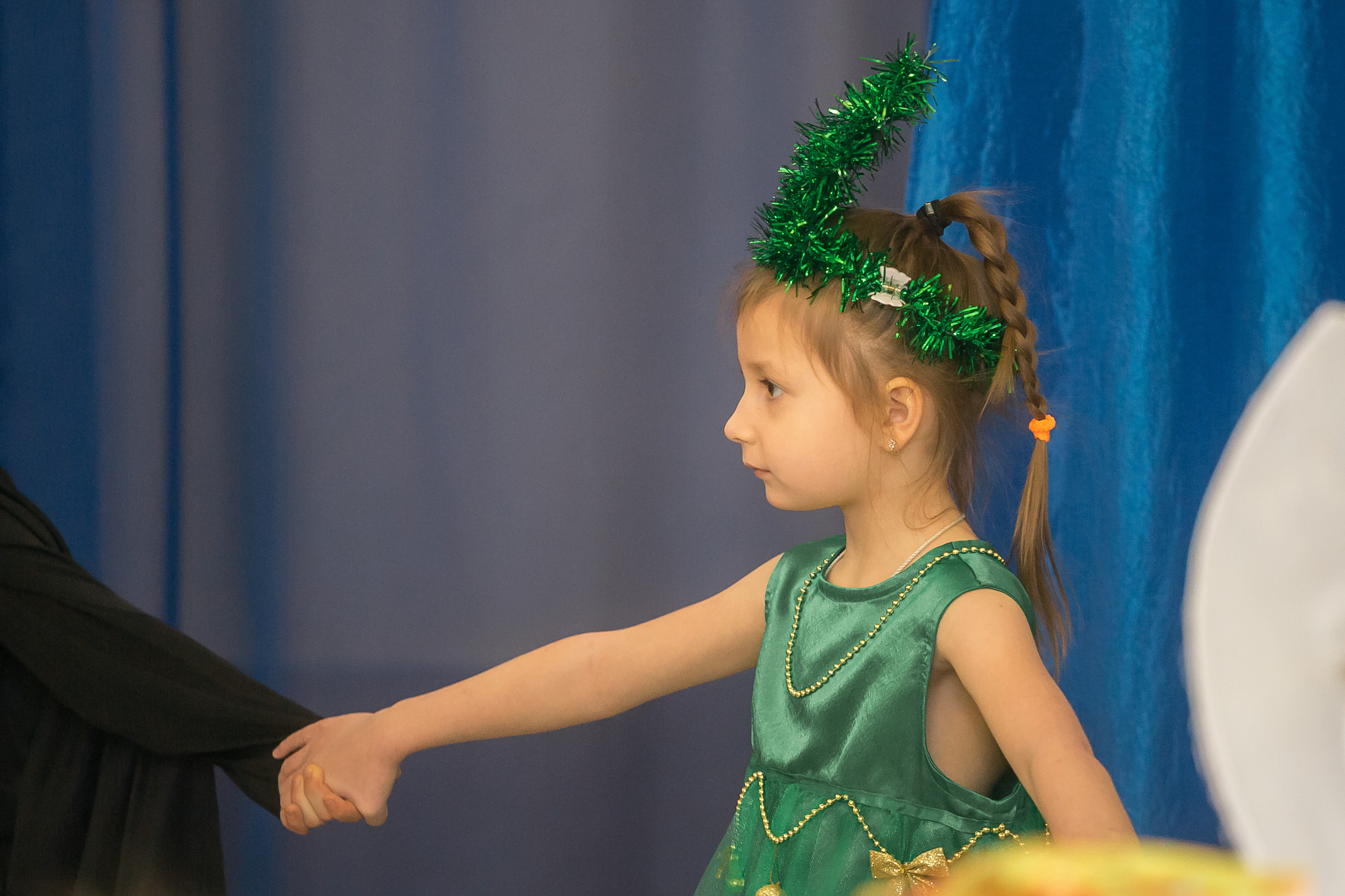 Новогодний утренник. Фотографиня Мария Дикова