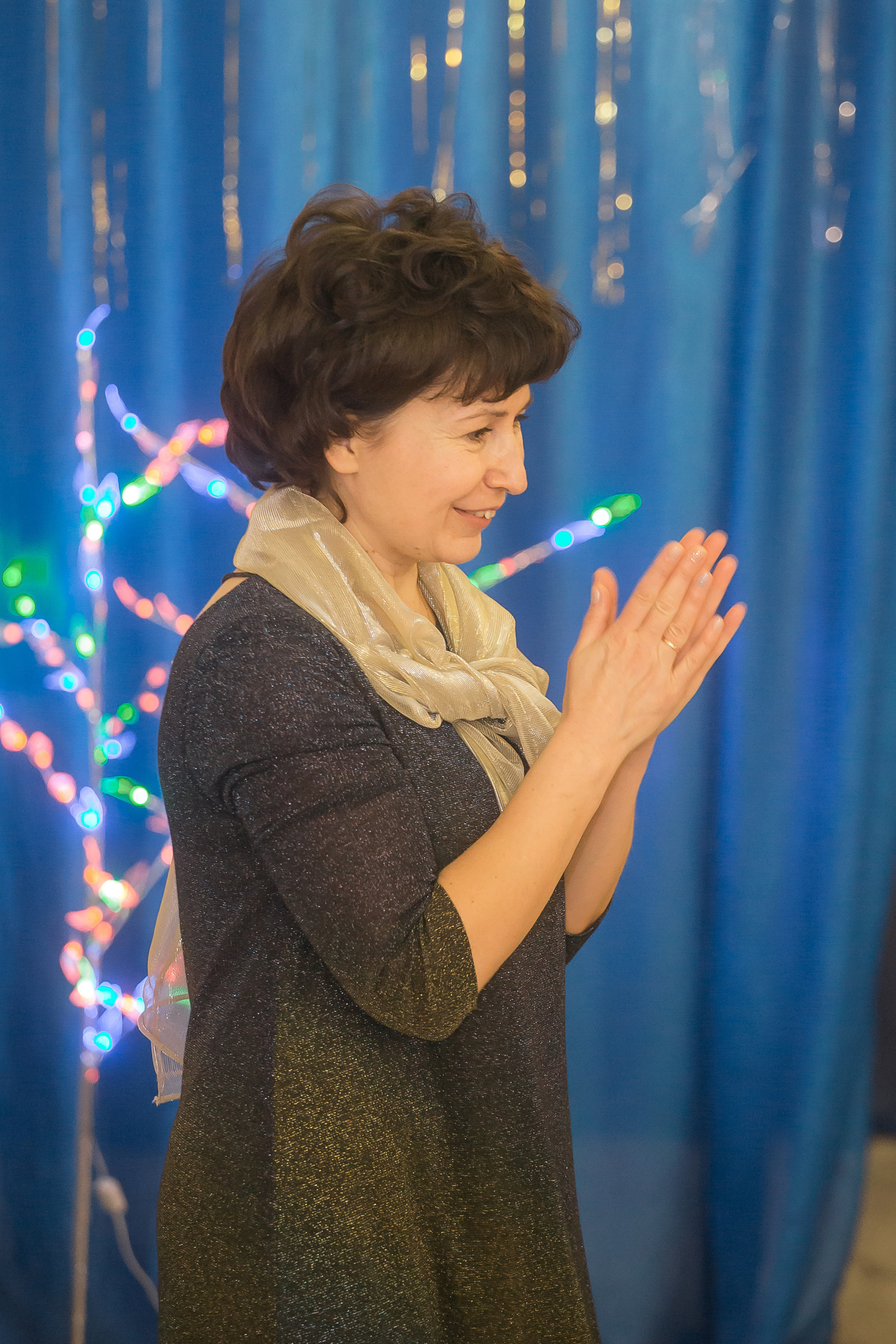 Новогодний утренник. Фотографиня Мария Дикова