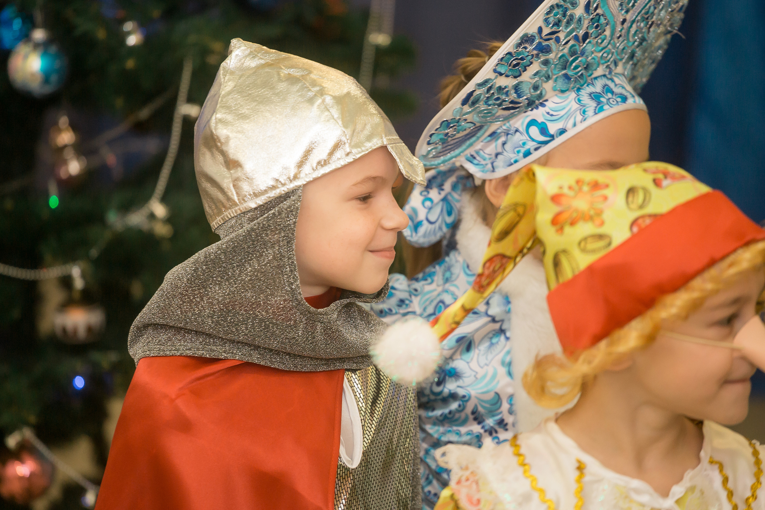 Новогодний утренник. Фотографиня Мария Дикова