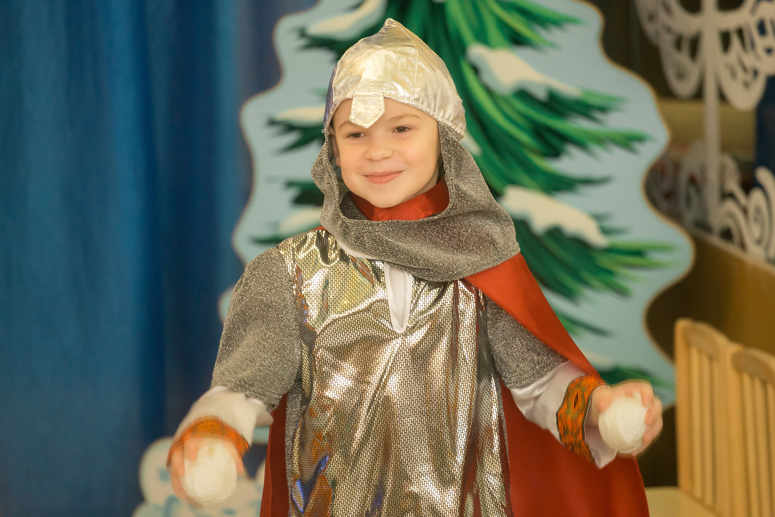 Новогодний утренник. Фотографиня Мария Дикова