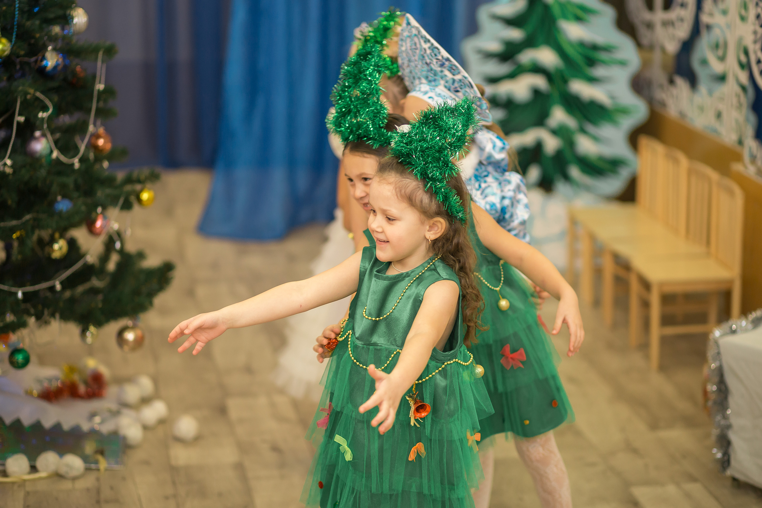 Новогодний утренник. Фотографиня Мария Дикова