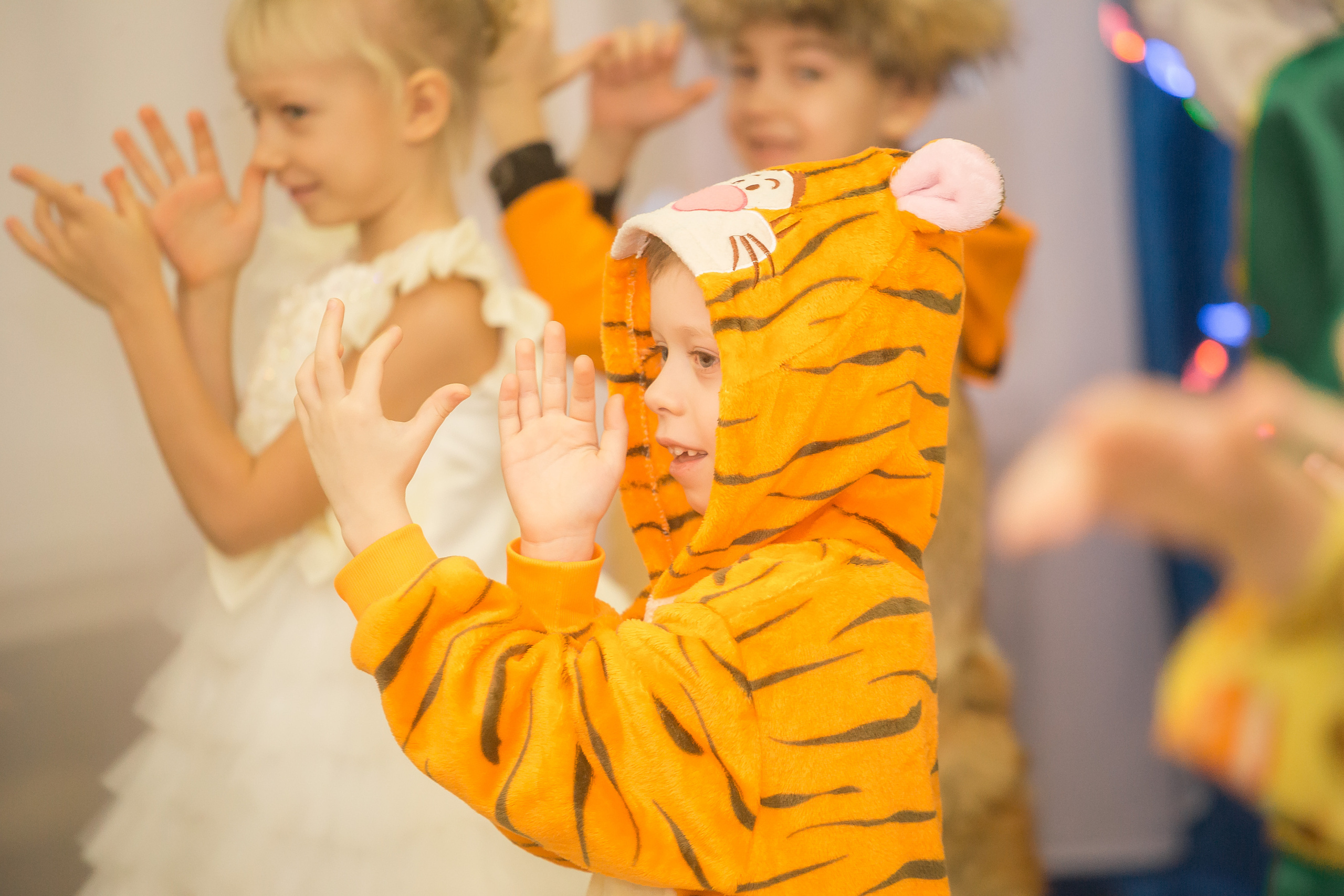 Новогодний утренник. Фотографиня Мария Дикова