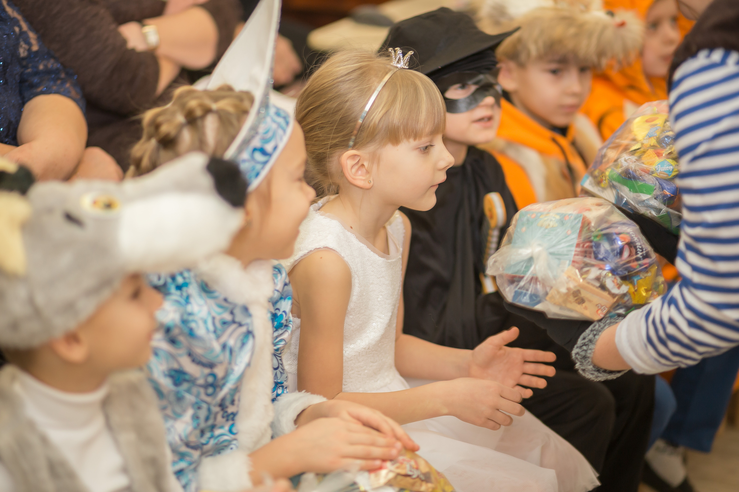 Новогодний утренник. Фотографиня Мария Дикова