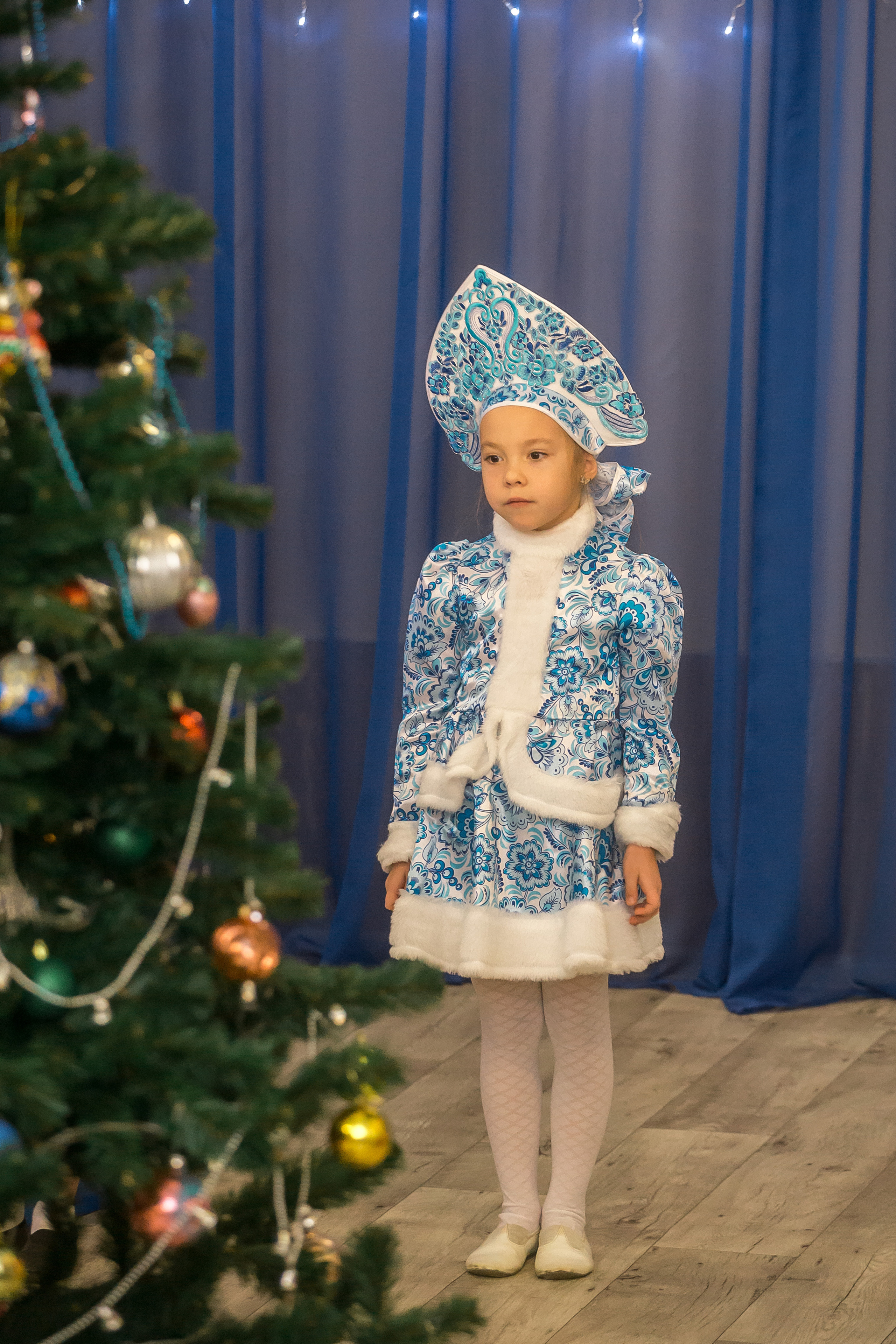 Новогодний утренник. Фотографиня Мария Дикова