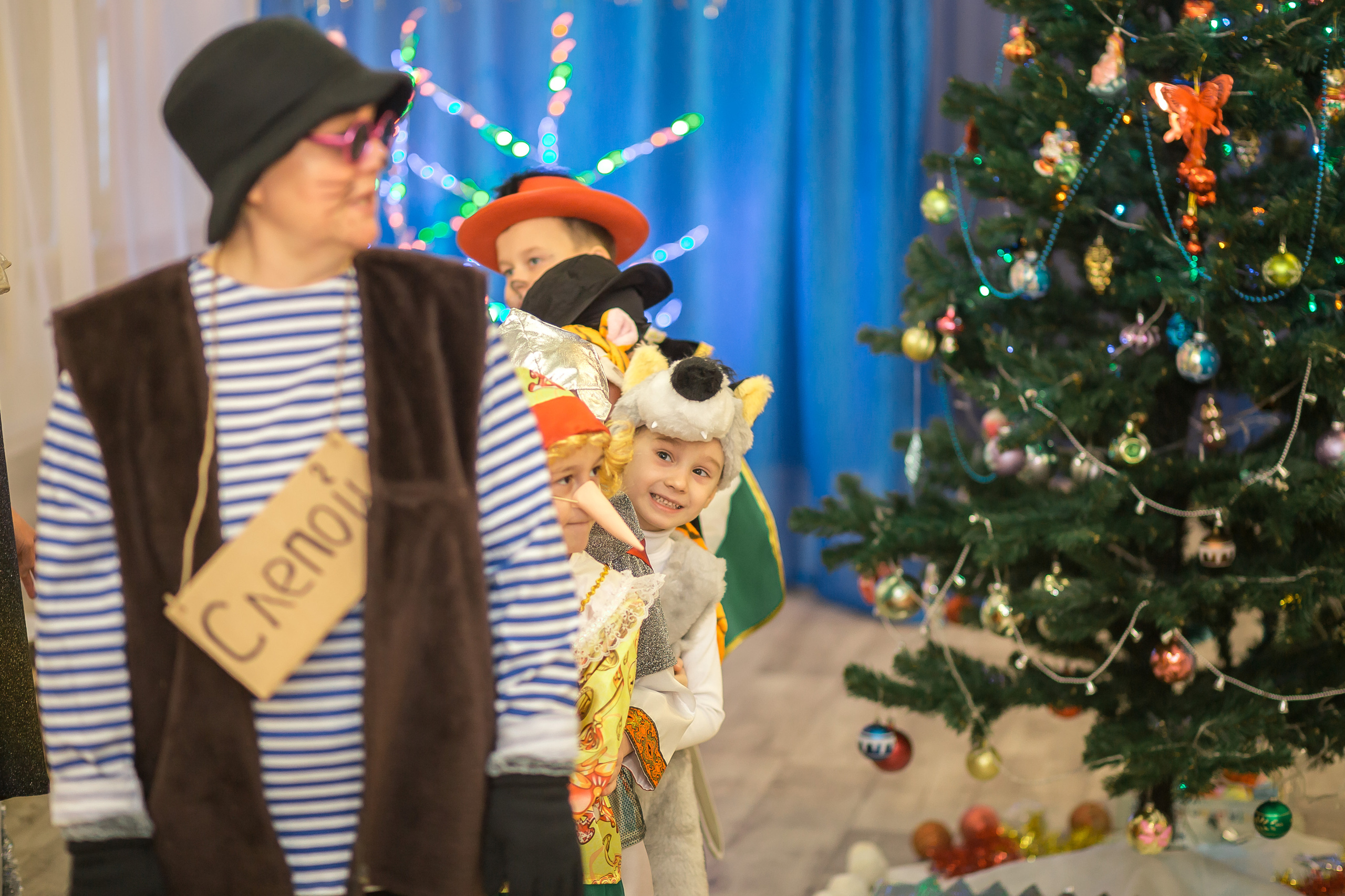 Новогодний утренник. Фотографиня Мария Дикова