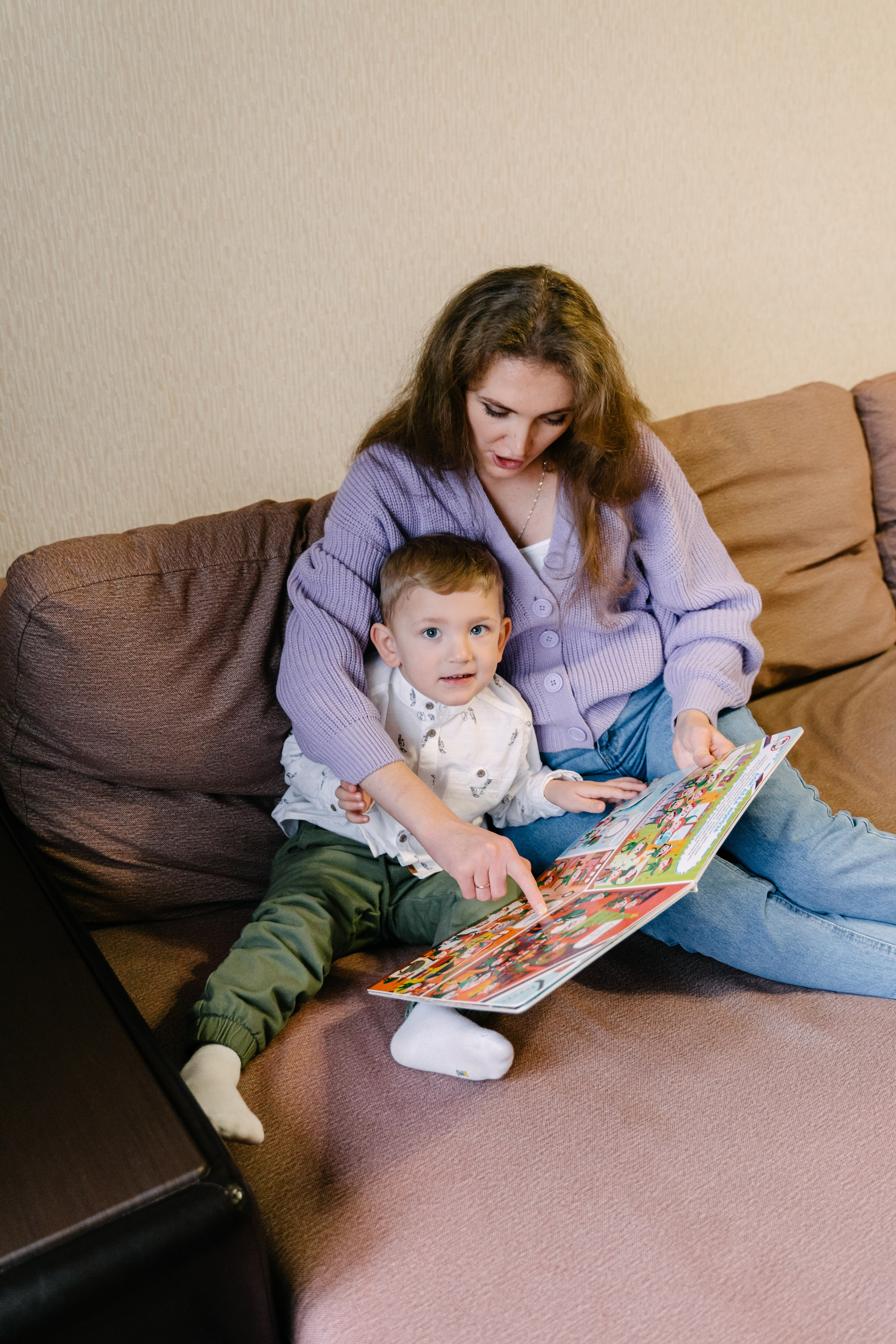 Кривцовы домашняя съемка. Свадебный фотограф Юлия Копылова