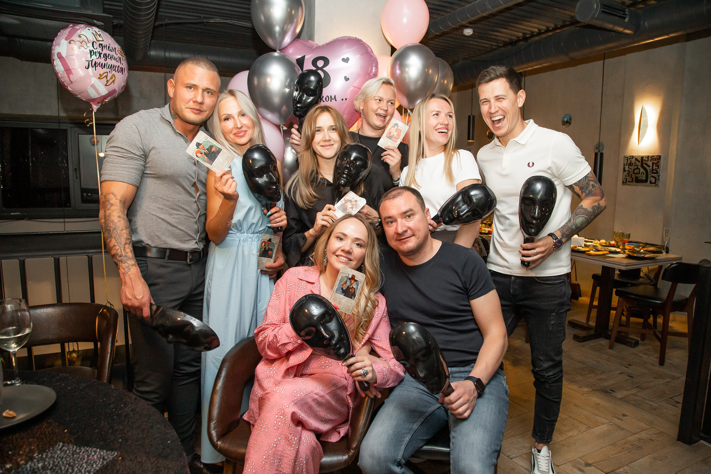 Репортажная съемка дня рождения в Москве. Фотограф Анна Татаурова | Авторская фотосъемка в Москве