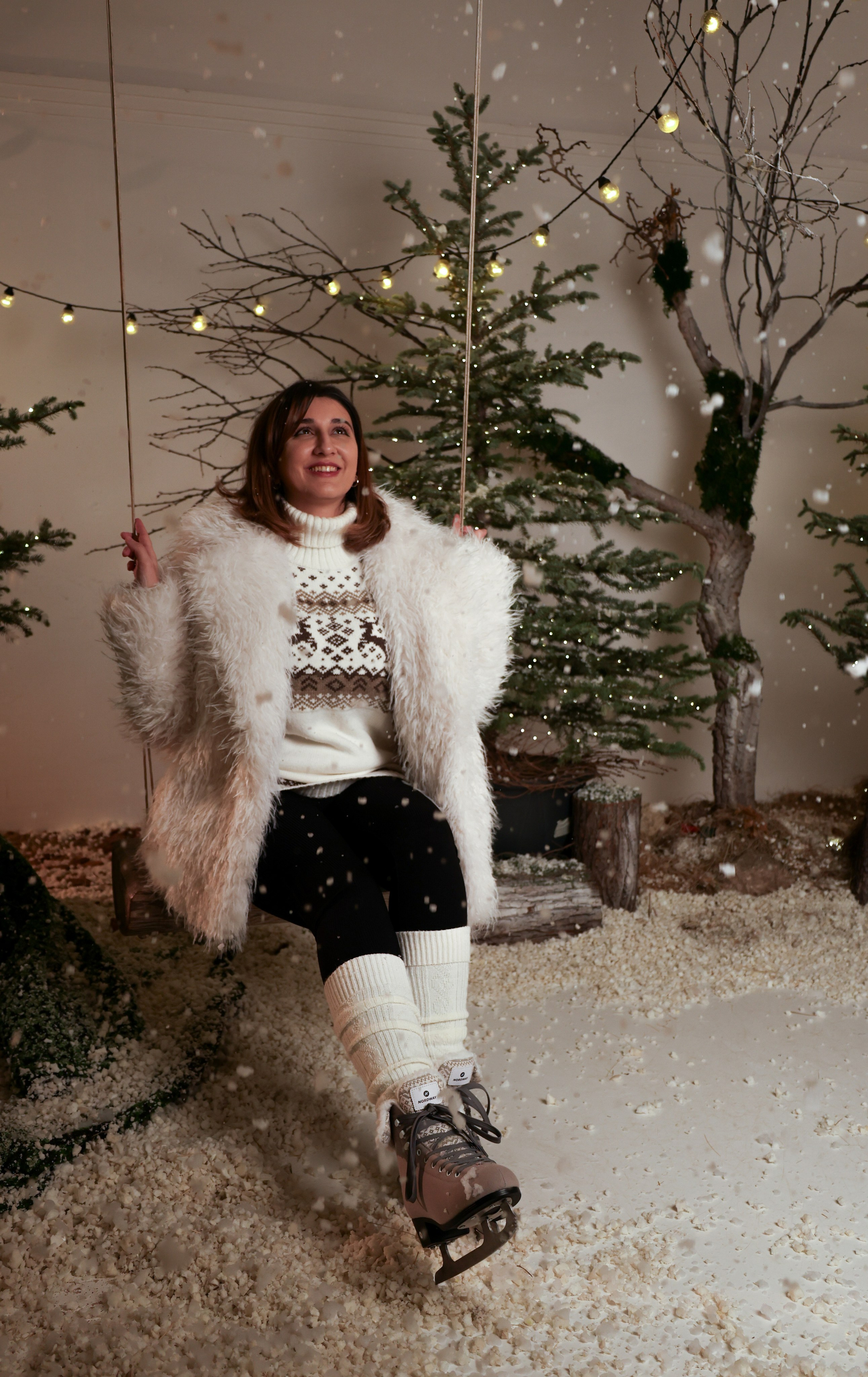 Зимняя новогодняя съёмка в My Home studio. Tatiana Shumskaya