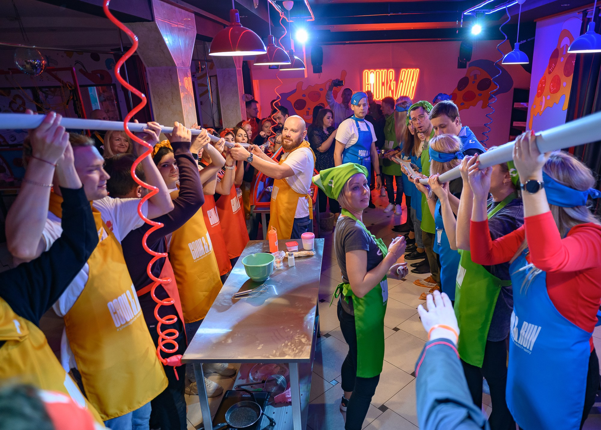 Кулинарный квест-шоу CooknRun. Фотограф Александр Данилов