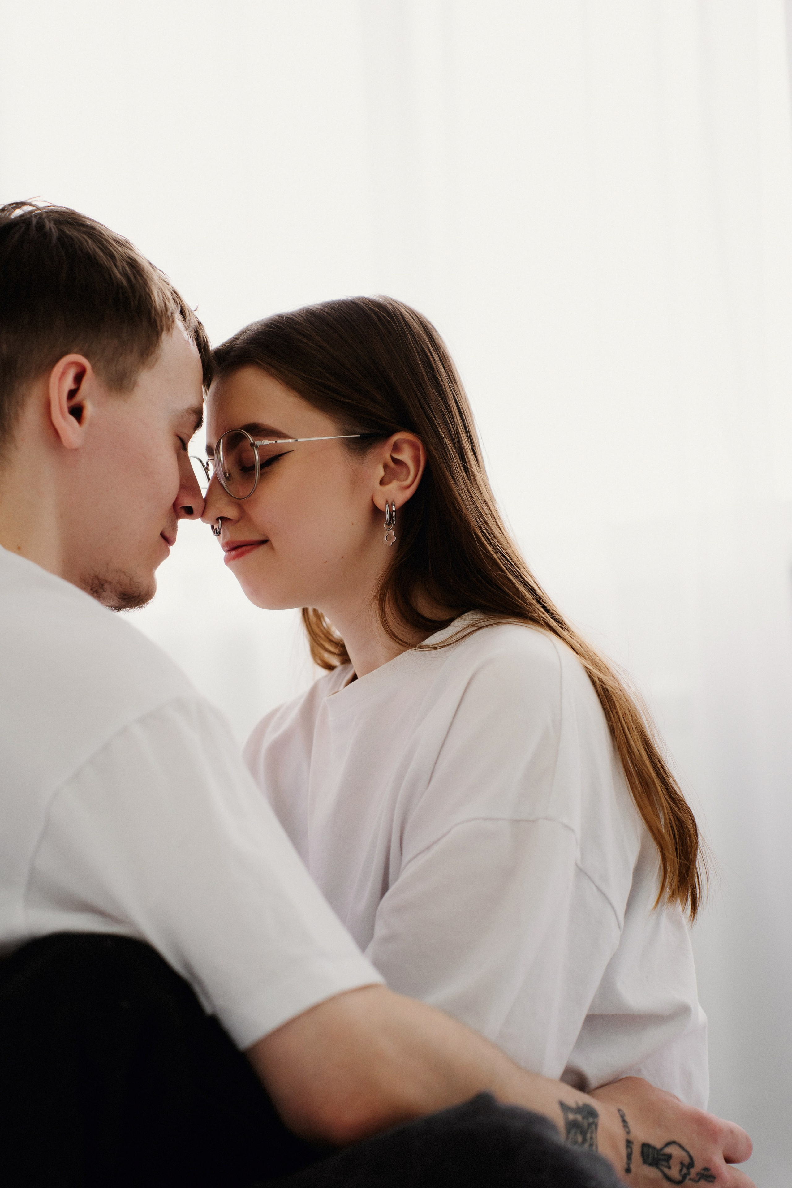 Лера и Леша. Студийная съемка. Яна Орехова. Фотограф в Томске