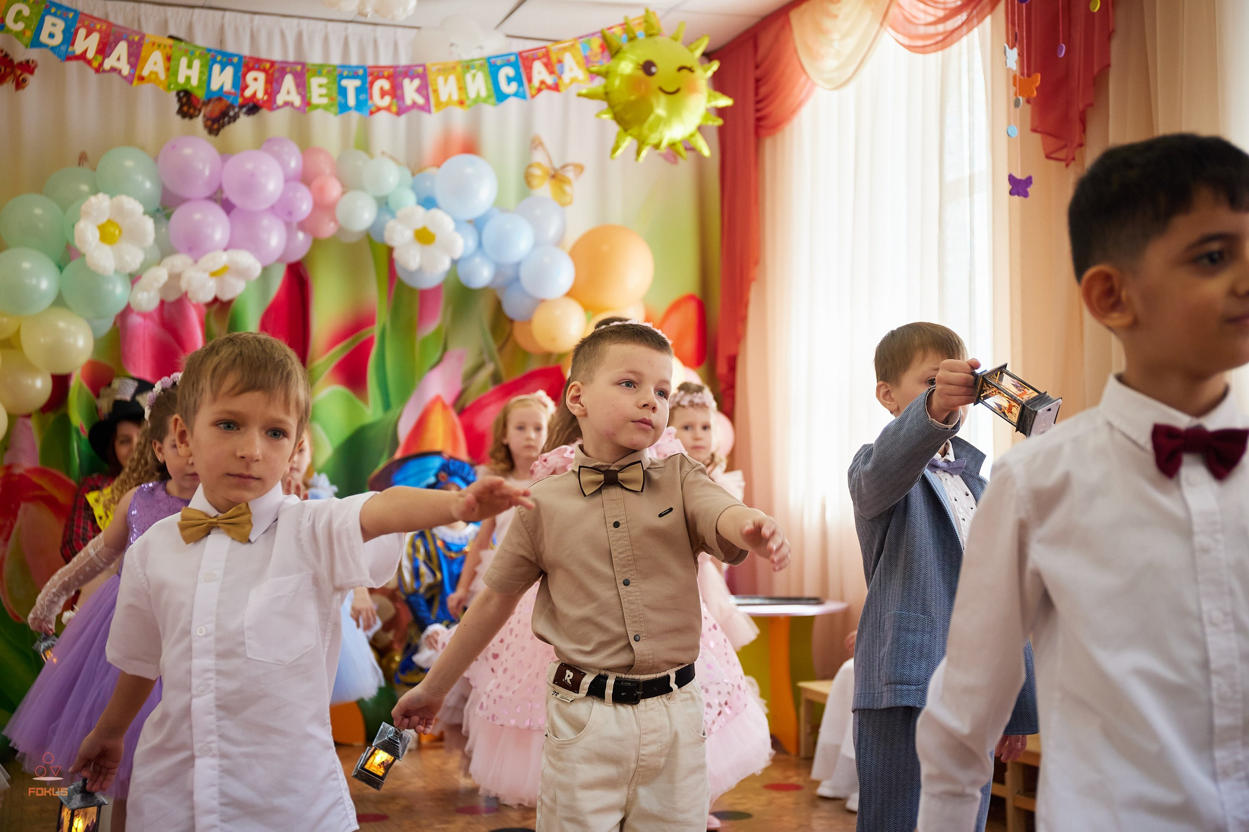 Выпускной детский сад. Спортивный фотограф Некрасов Денис