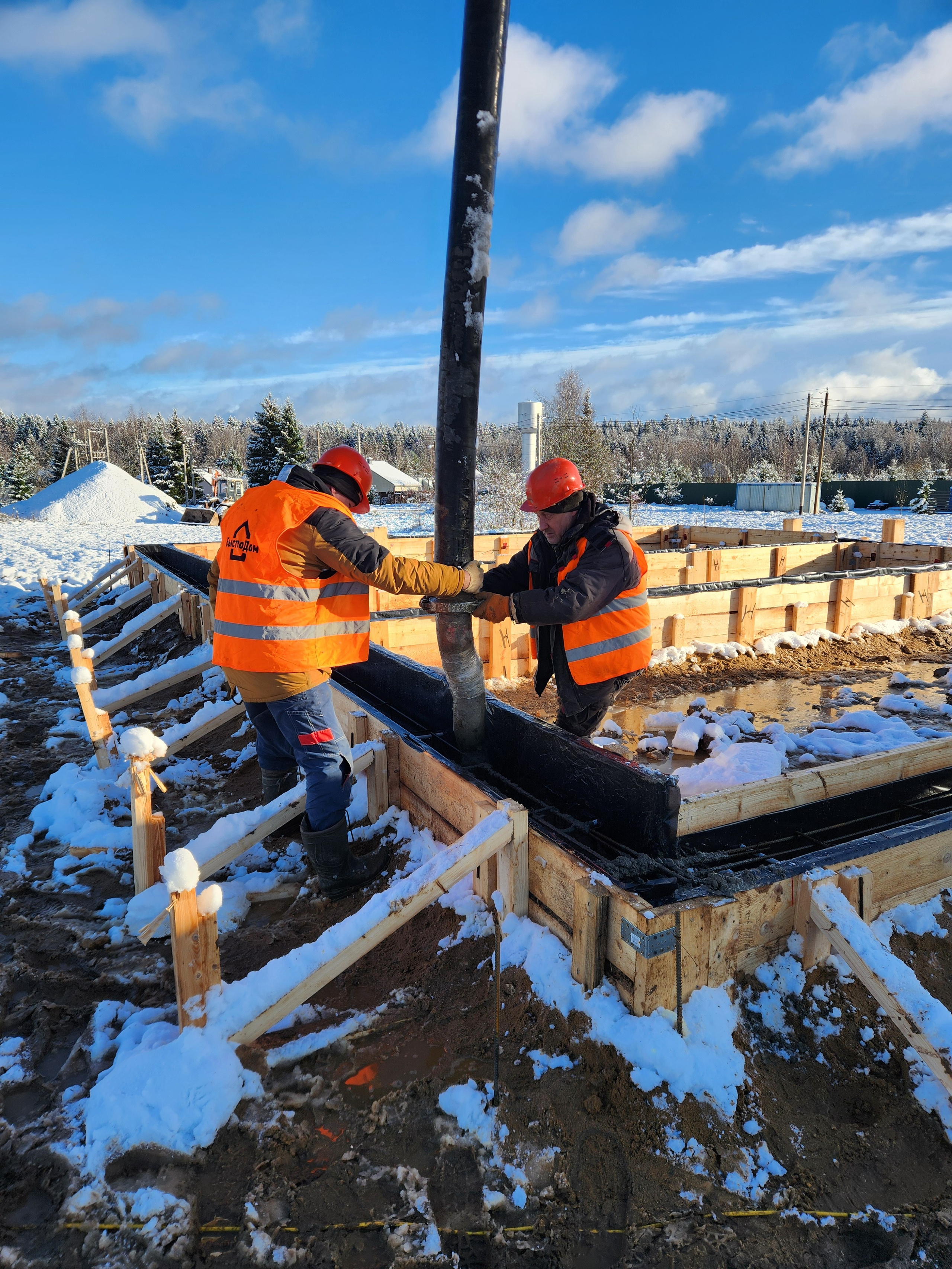 Микеле 80, Московская Обрасть, МО Истра, д. Матвейково, КП Рижский парк. БыстроДом — капитальный дом за 7 дней!