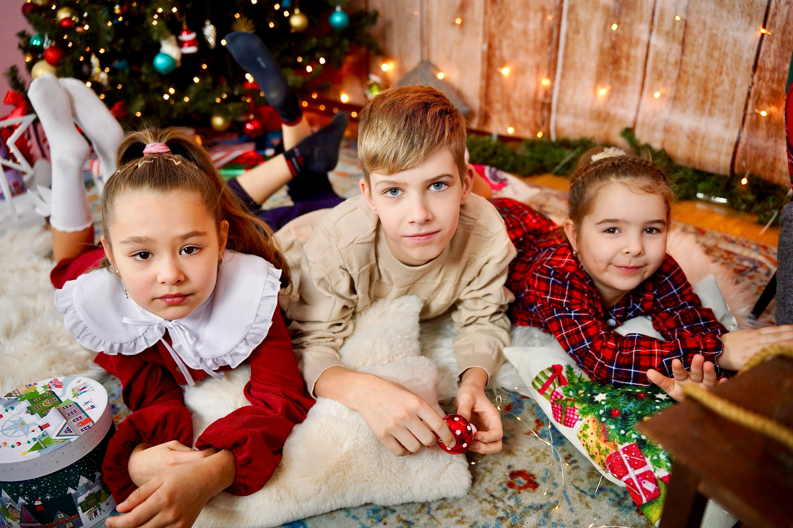 Новогодний фотопроект #2. Семейный и детский фотограф Александра Гвоздикова