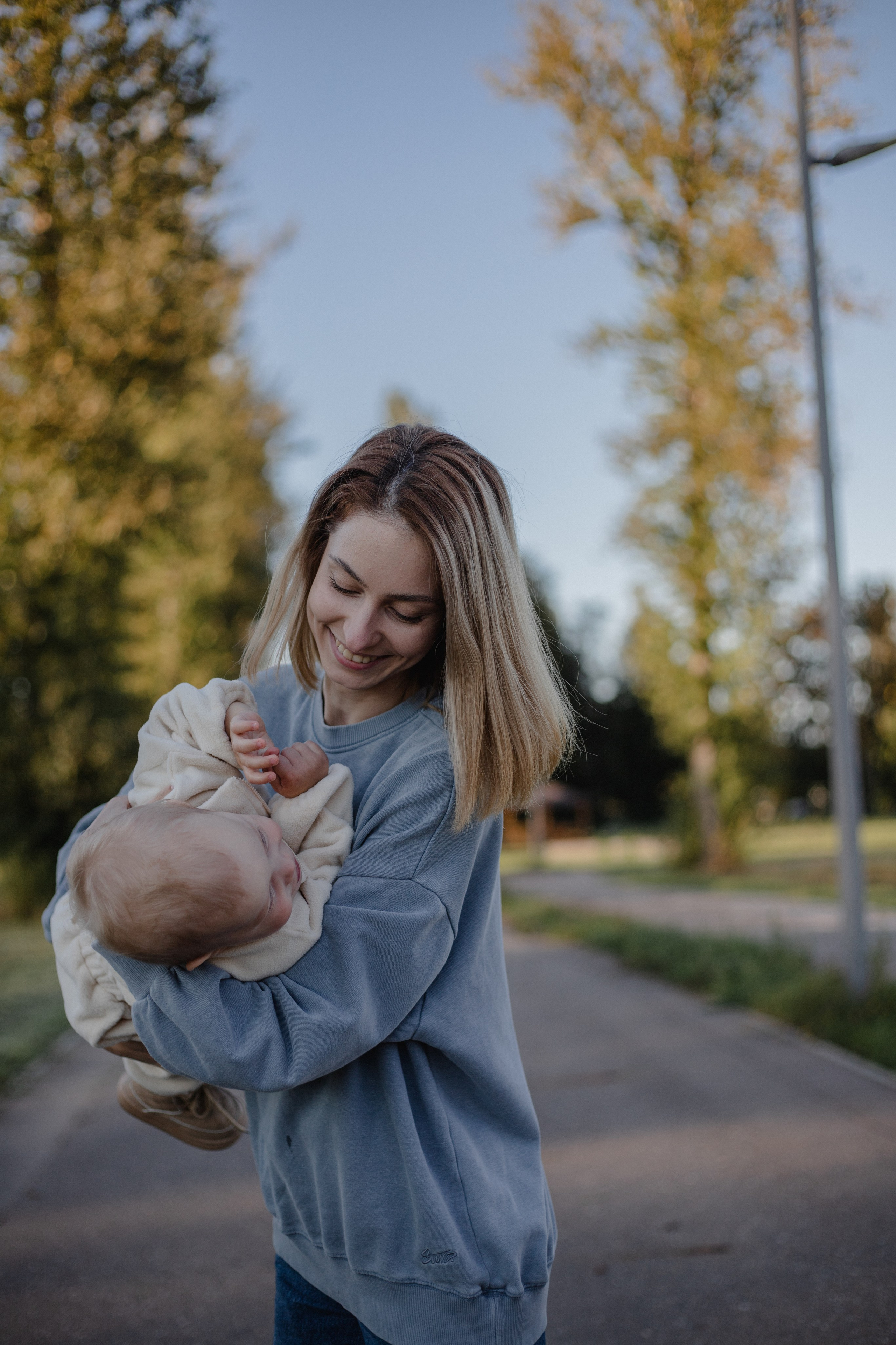 Семейная прогулка в парке