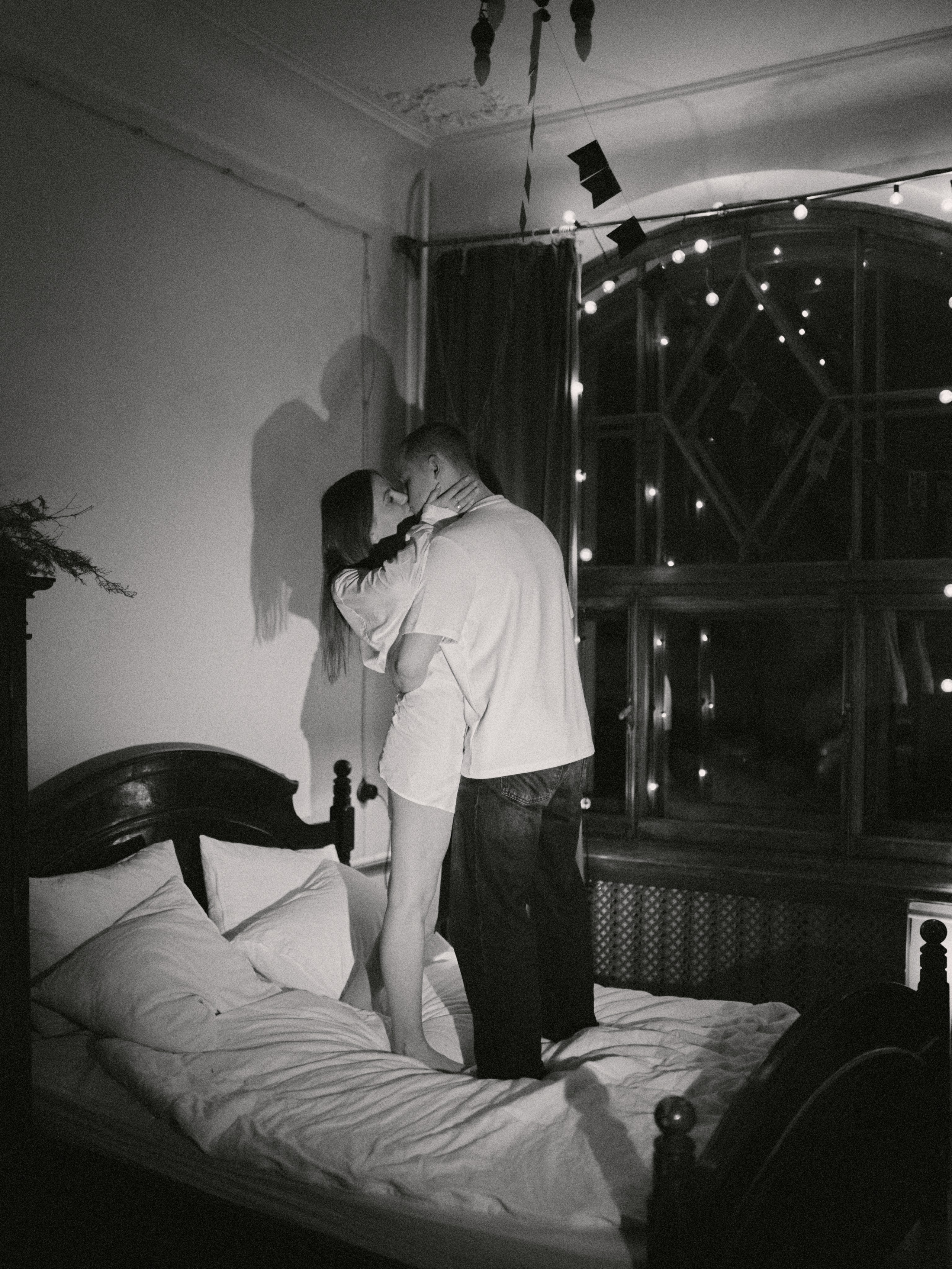 Подарок на годовщину — новогодняя съемка. Фотограф СПБ Засорина Юлия