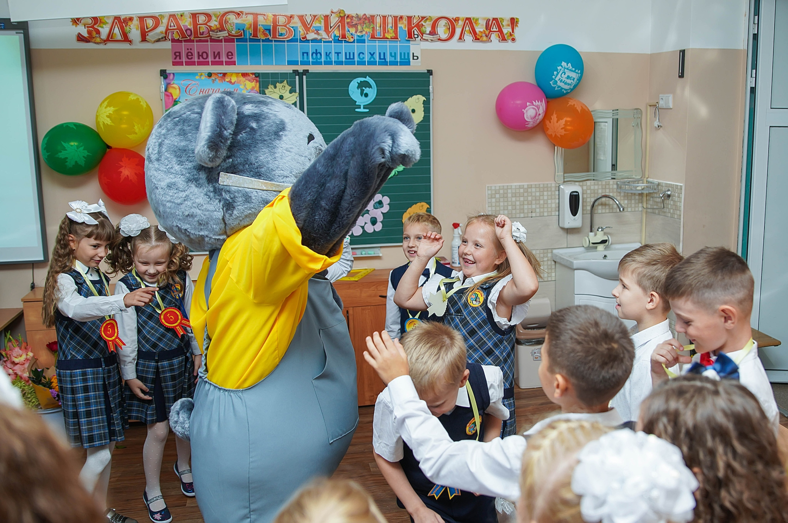 Праздник в классе. Семейный и детский фотограф в Нижнем Новгороде
