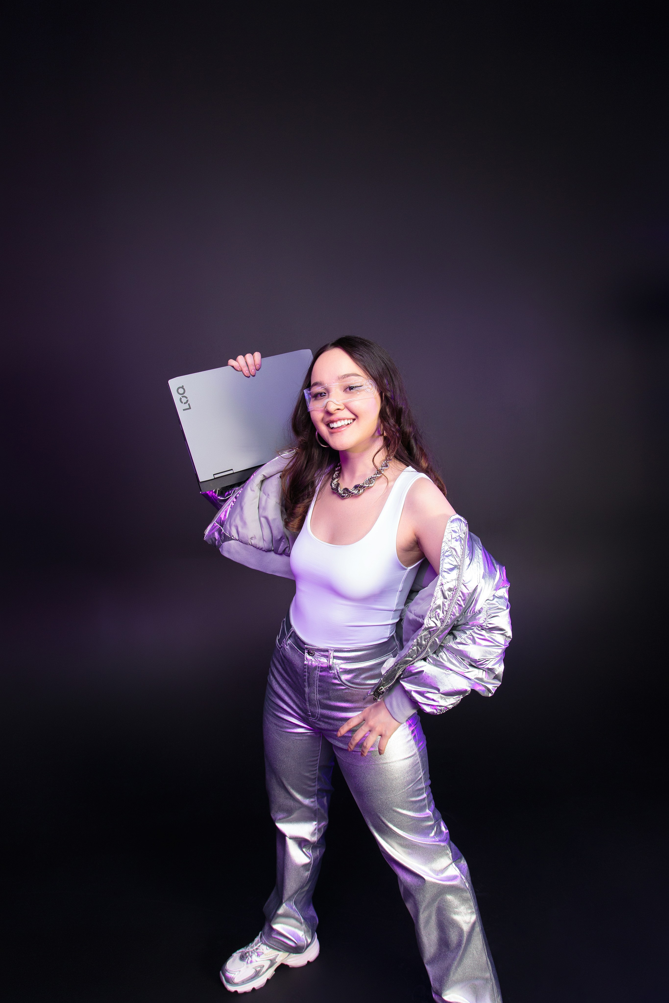 Level Up — Lenovo LOQ x Yanazeka. Рекламный и портретный фотограф в Алматы — Серекпаев Танирхан