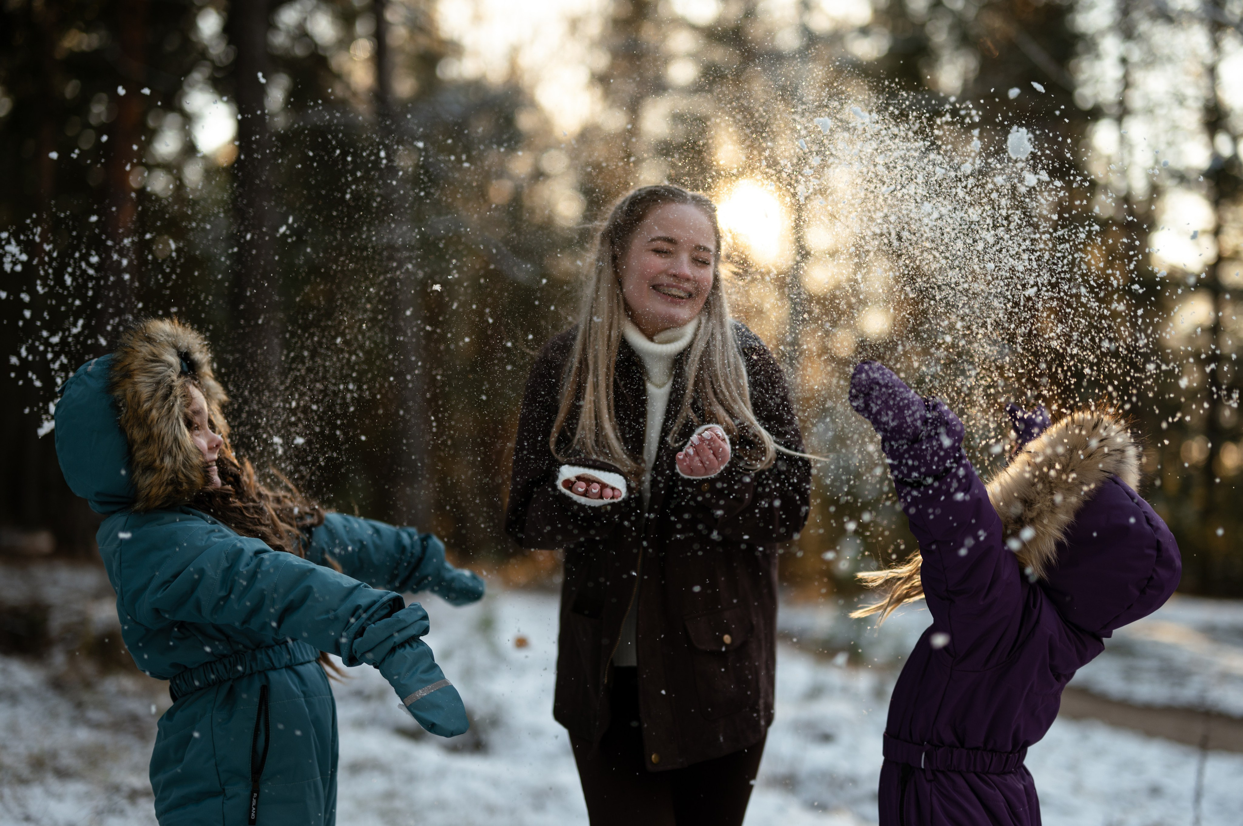 Первый снег. Семейный и детский фотограф в Муроме Сергей Жуговцев