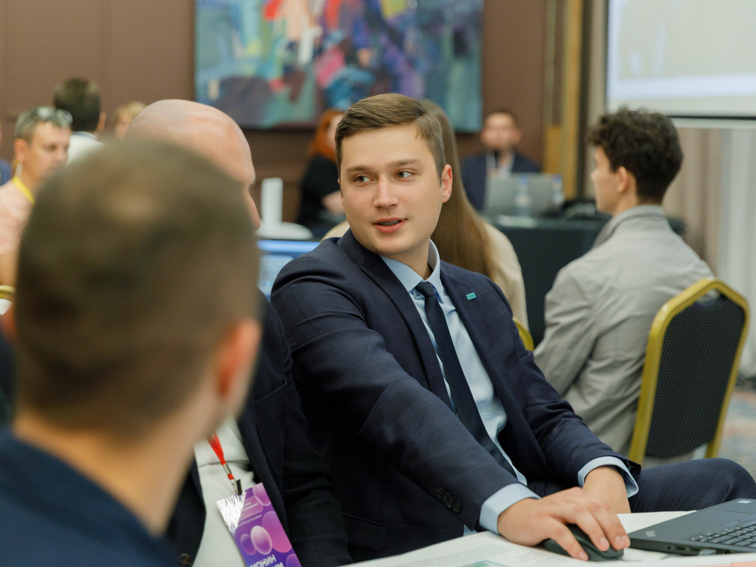 Конференция по кибербезопасности в организации. Hilton. Репортажный фотограф в Новосибирске Алена Помазунова