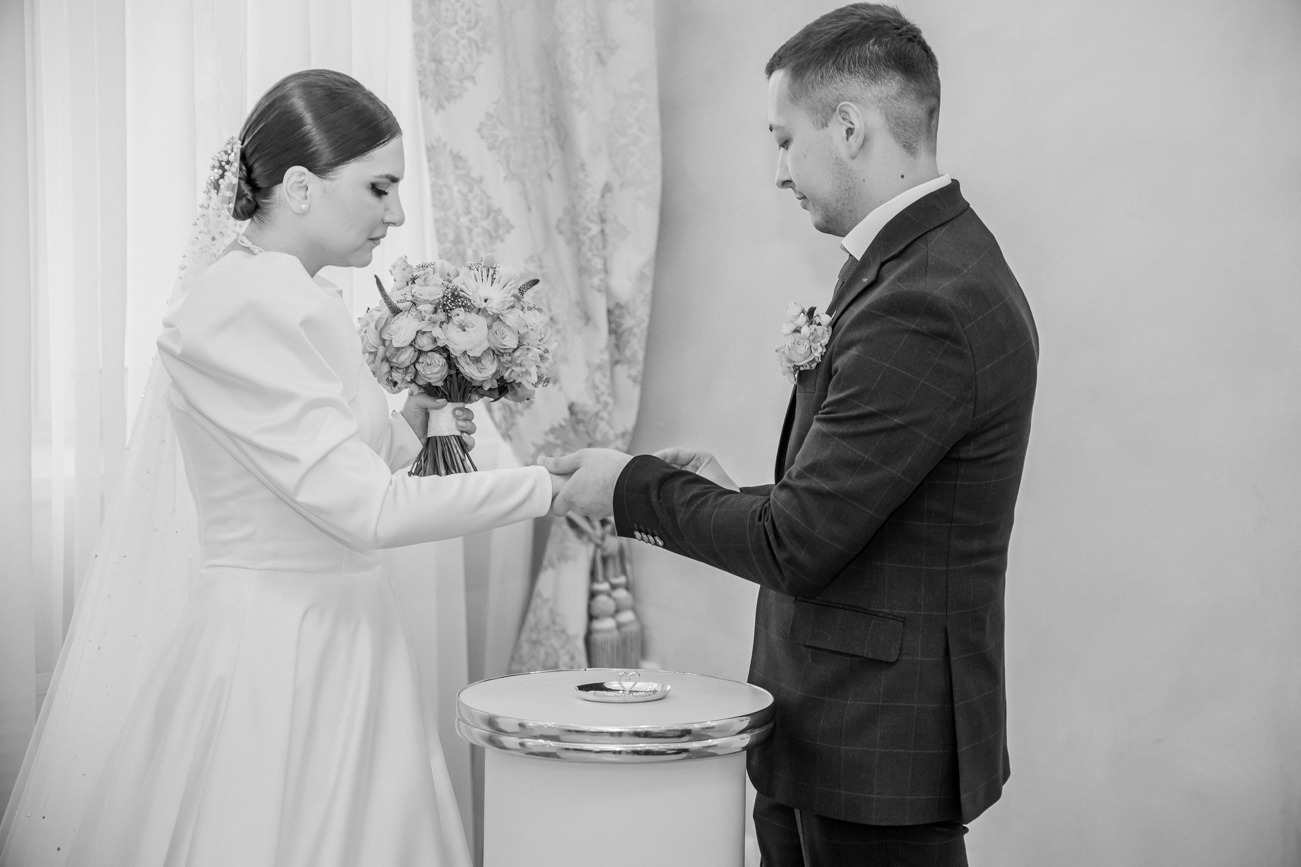 Яна и Святослав. Свадебный день. Свадебная фотография. Арина Рубах