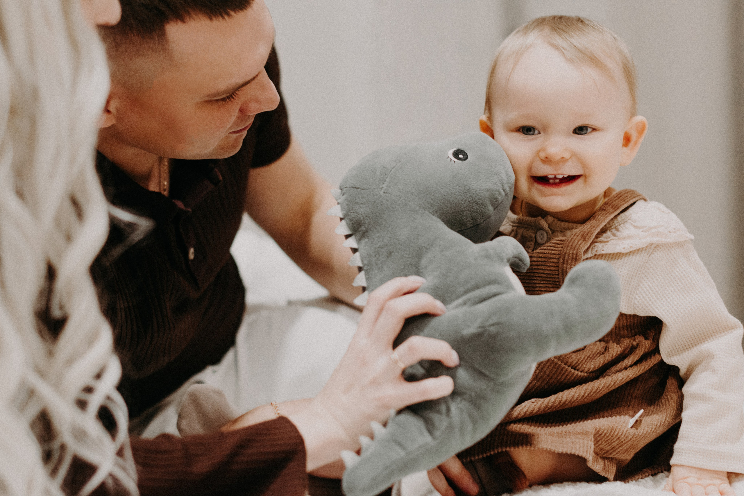 Фроловы. Варечке 1 год. Фотограф в Челябинске Любовь Денисенко