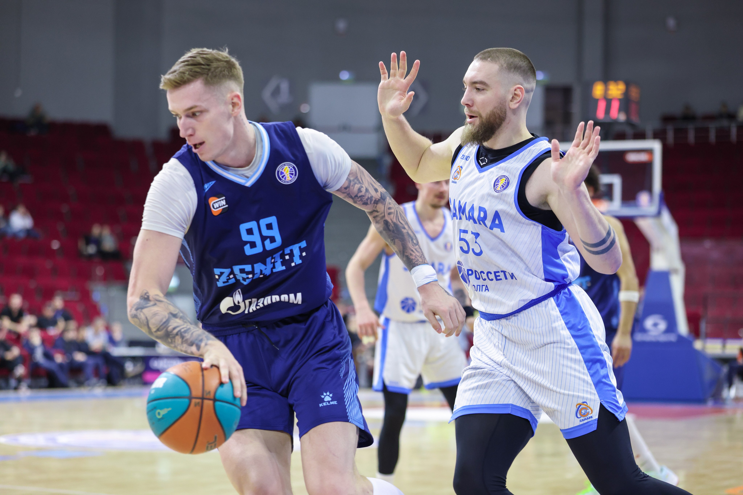 Баскетбол. Самара — Зенит. Единая лига ВТБ. Спортивный фотограф в Самаре