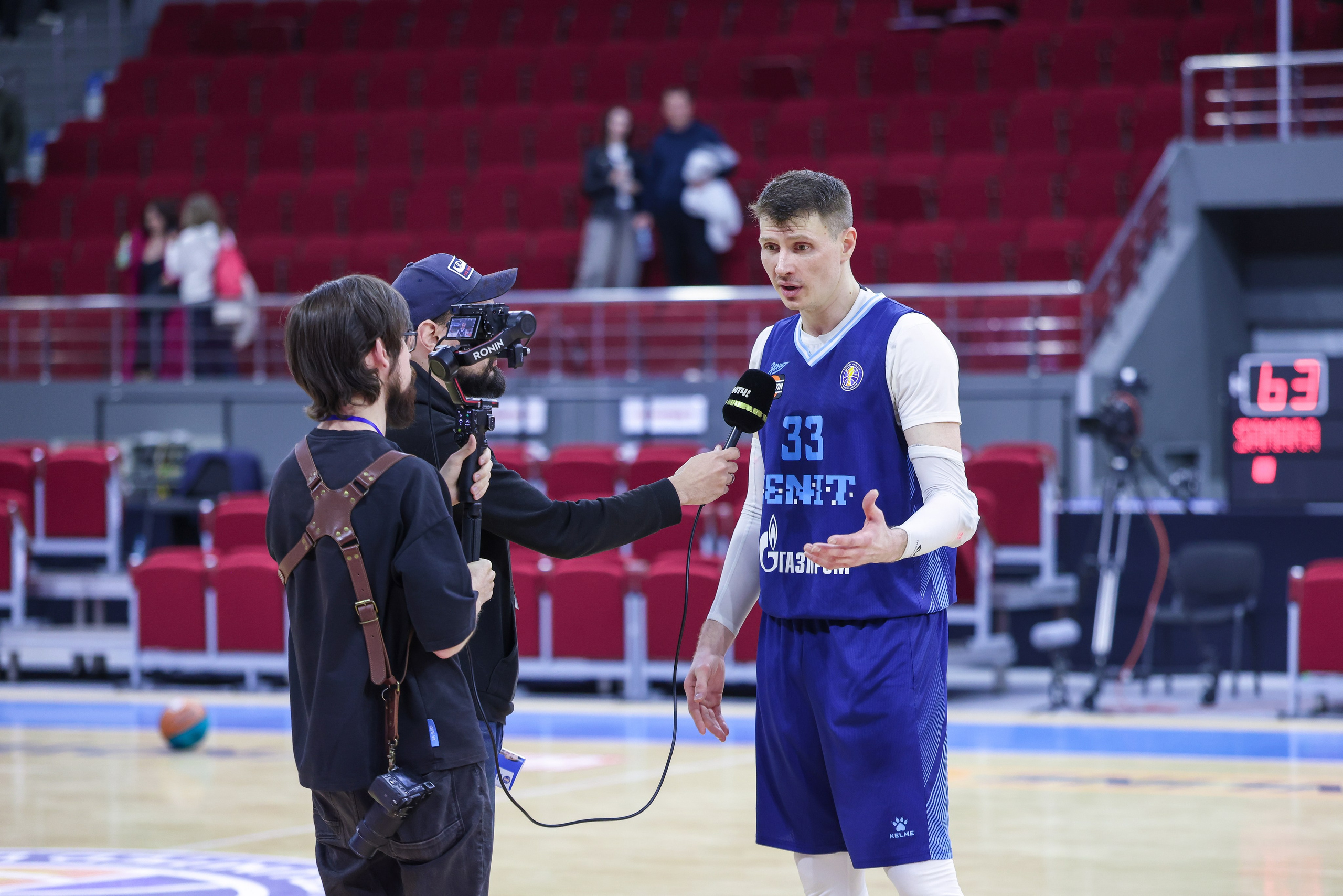 Баскетбол. Самара — Зенит. Единая лига ВТБ. Спортивный фотограф в Самаре
