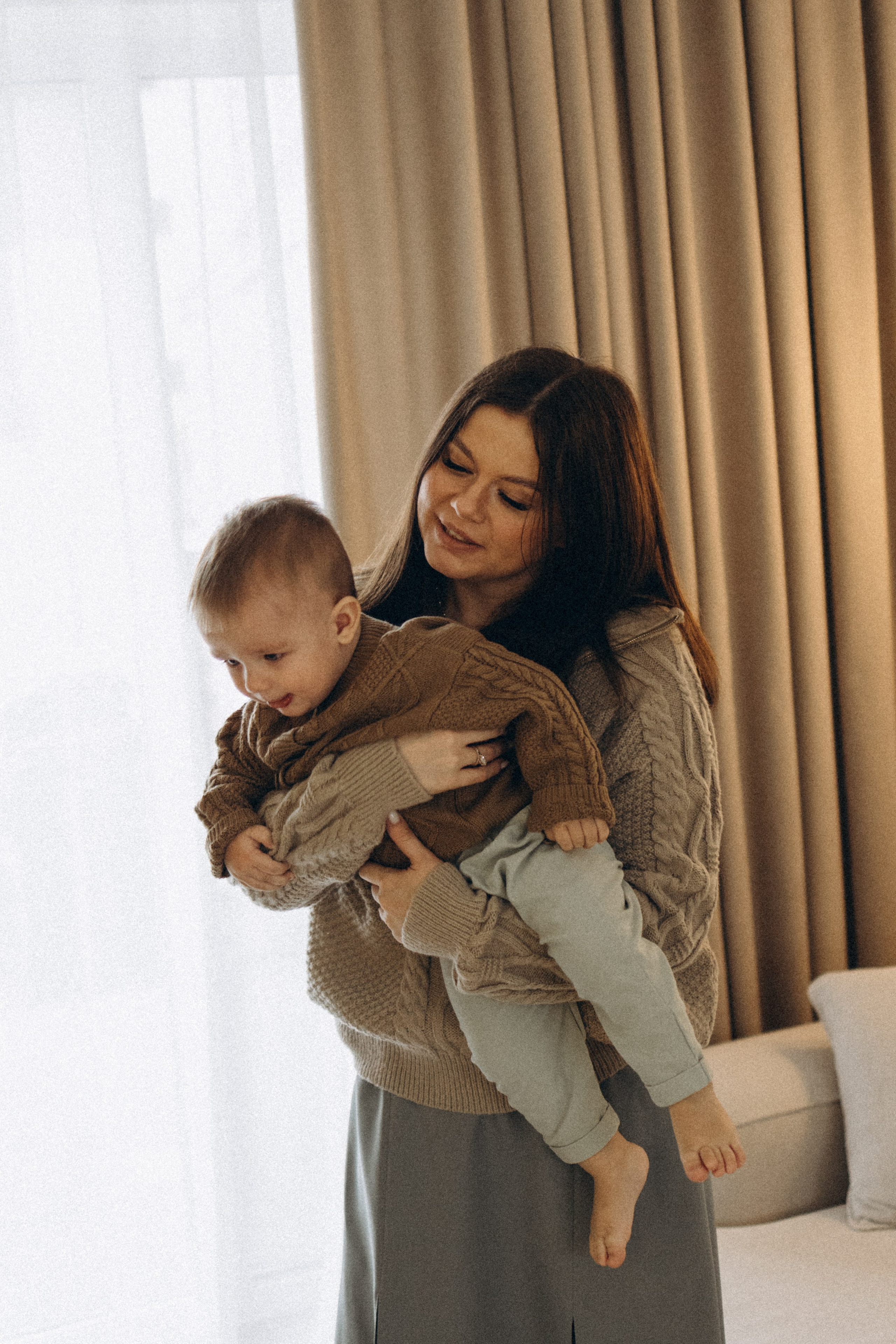 Новый года дома. Семейный и детский фотограф в Тюмени Вика Алленова