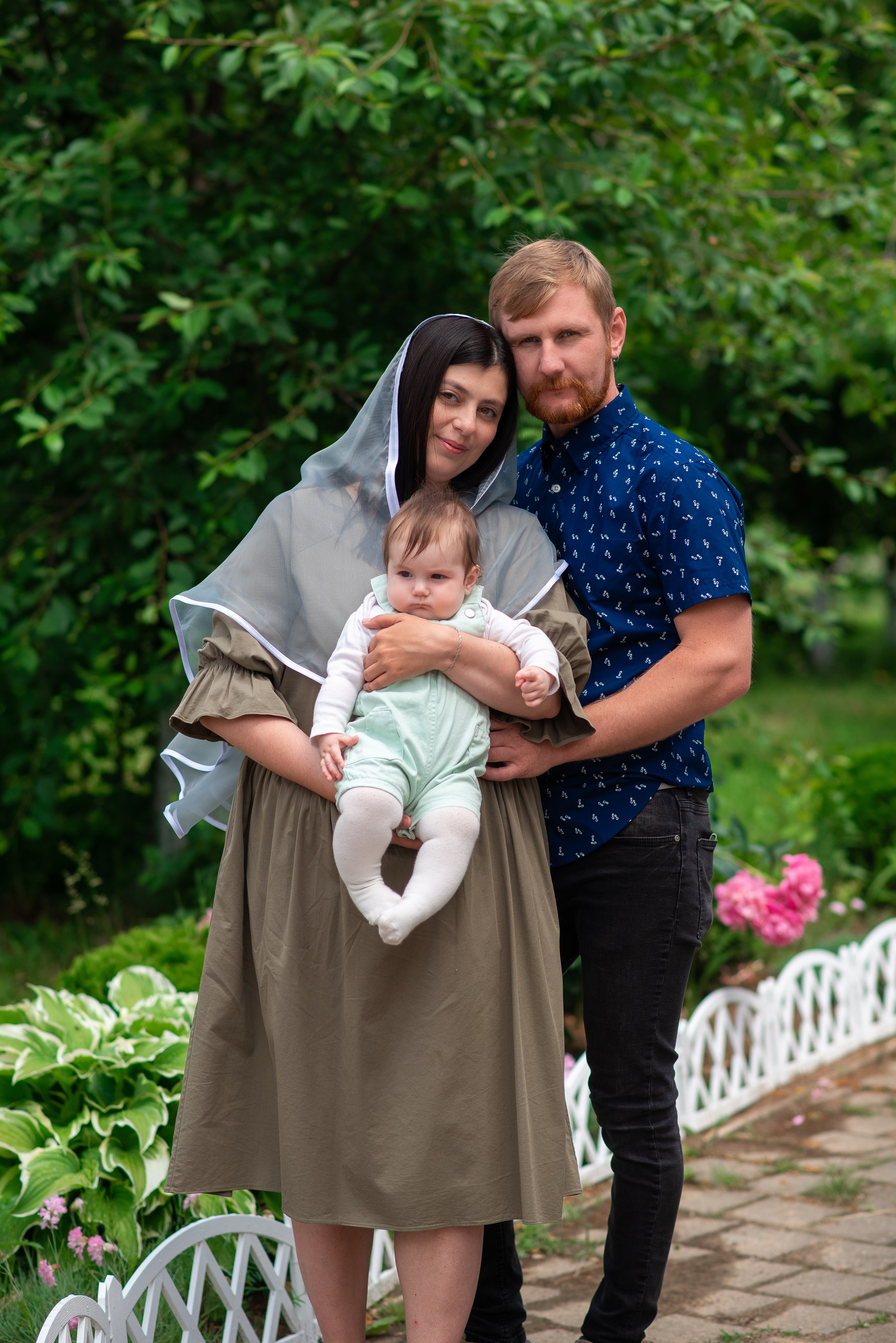 Крещении Мии в хр.Ксении Петербургской. Семейный фотограф на выписку из роддома и крещение Минск Настя Гришук