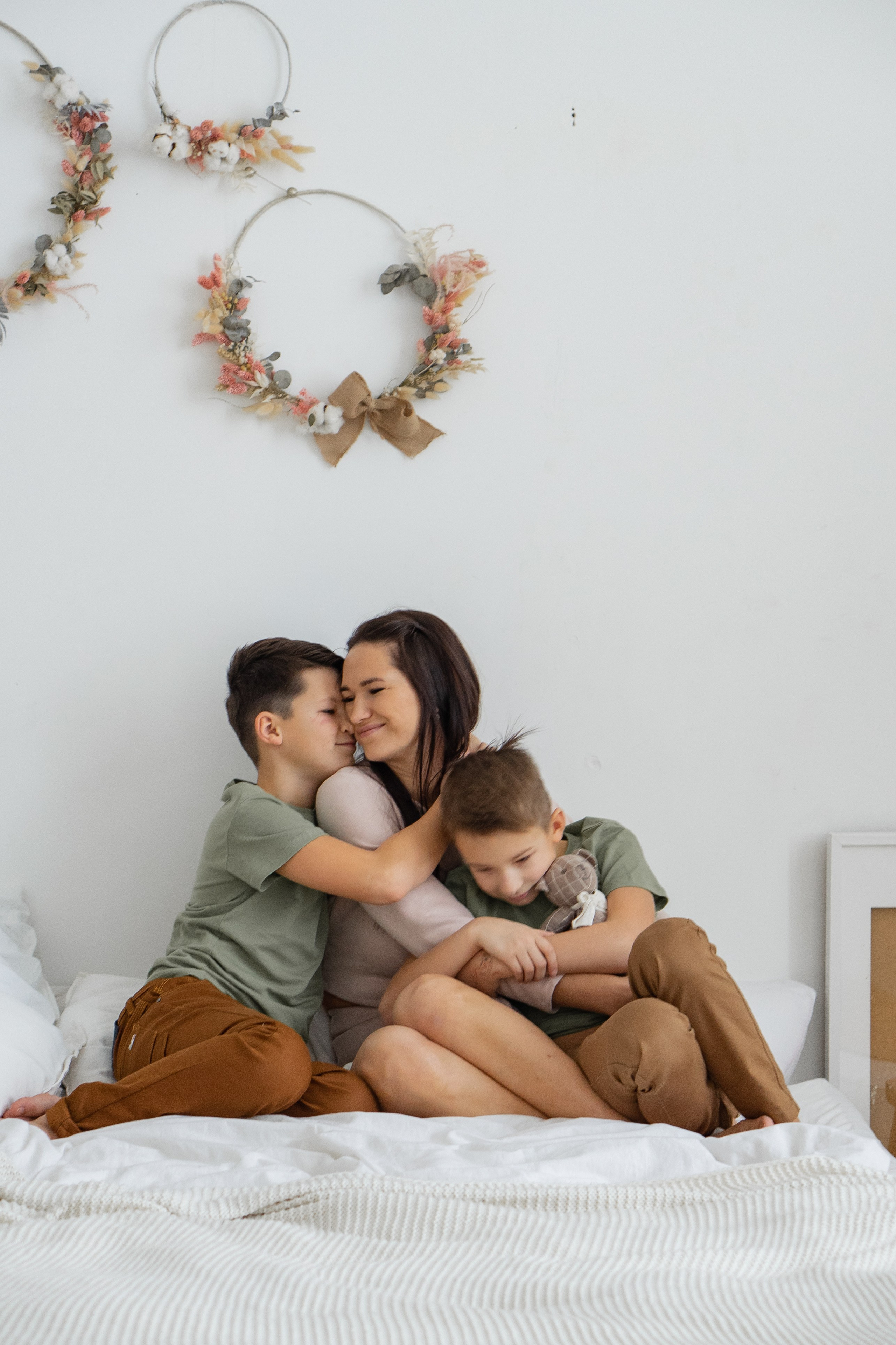 Семья Н. в фотостудии. Фотограф Ольга Игорева