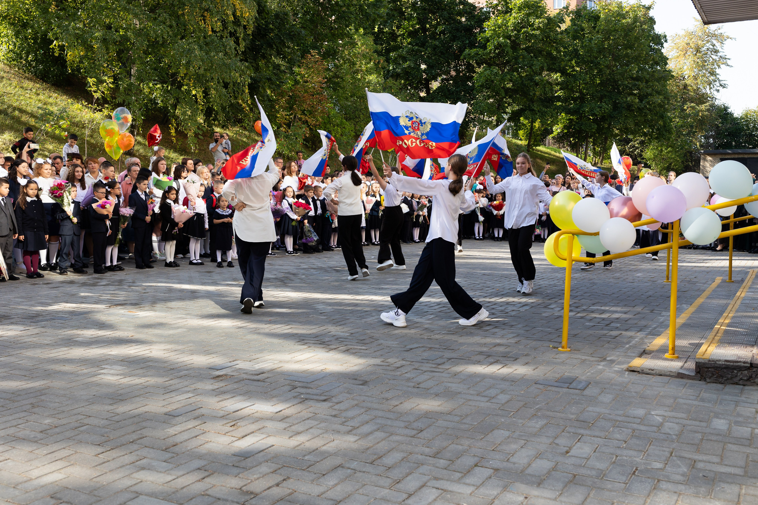 Линейка 1 сентября. Профессиональный Фотограф в Москве Андрей Славнов