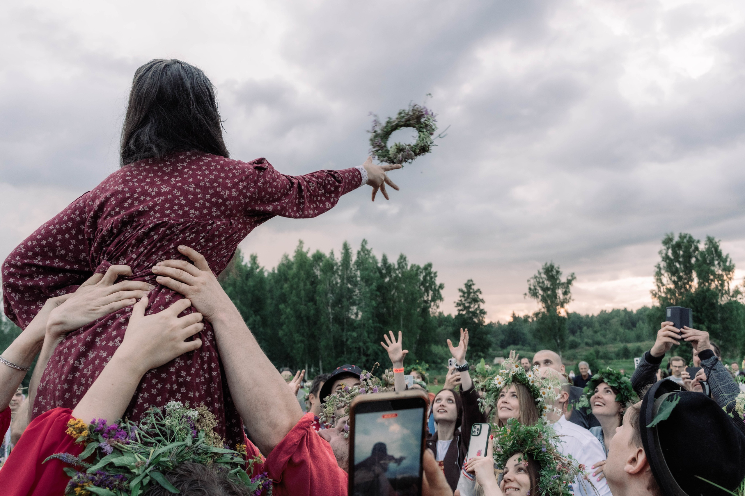 ИВАНА КУПАЛА // УСАДЬБА МАРЬИНО. Репортажный фотограф в Санкт-Петербурге Авдотья Благовещенская
