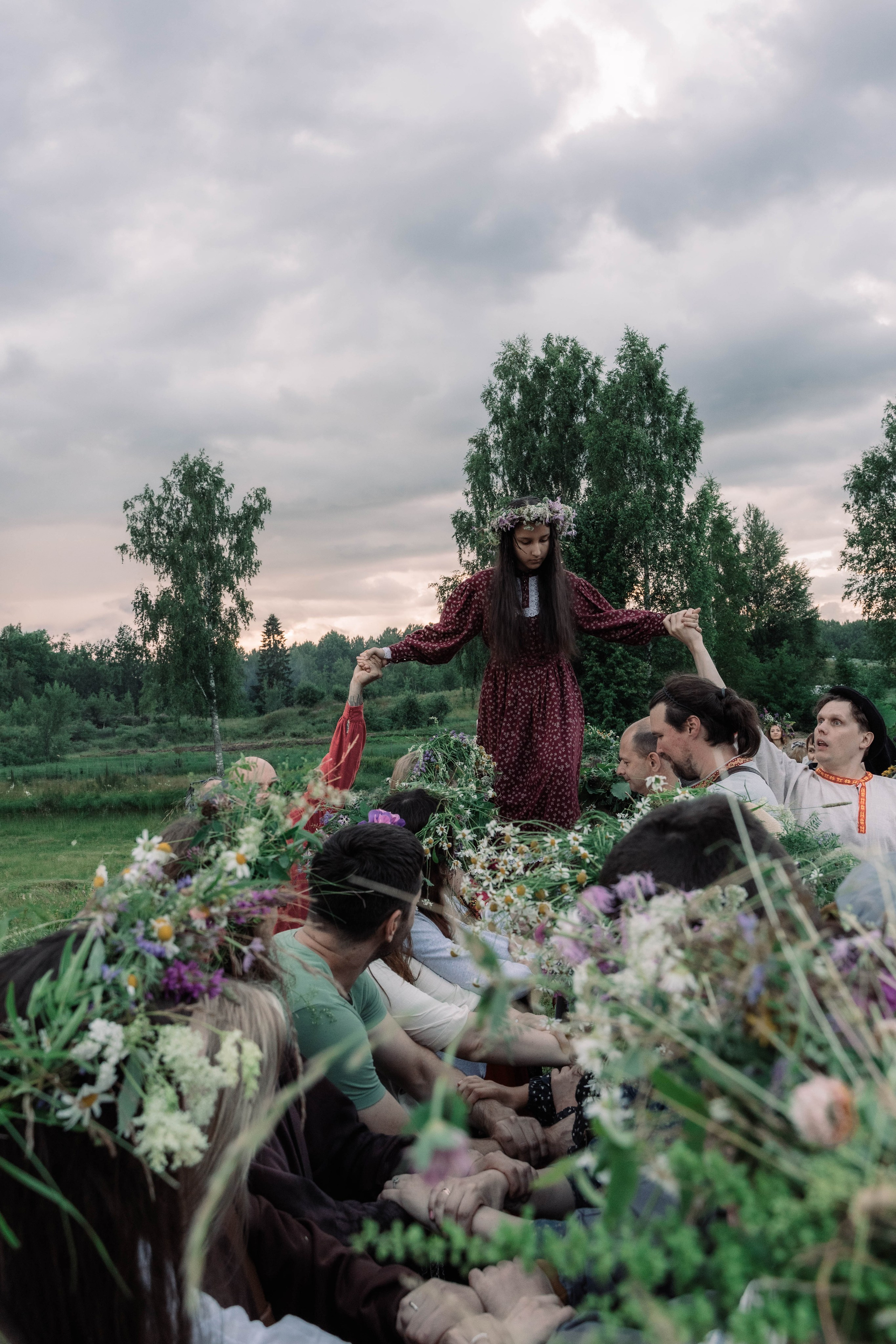 ИВАНА КУПАЛА // УСАДЬБА МАРЬИНО. Репортажный фотограф в Санкт-Петербурге Авдотья Благовещенская
