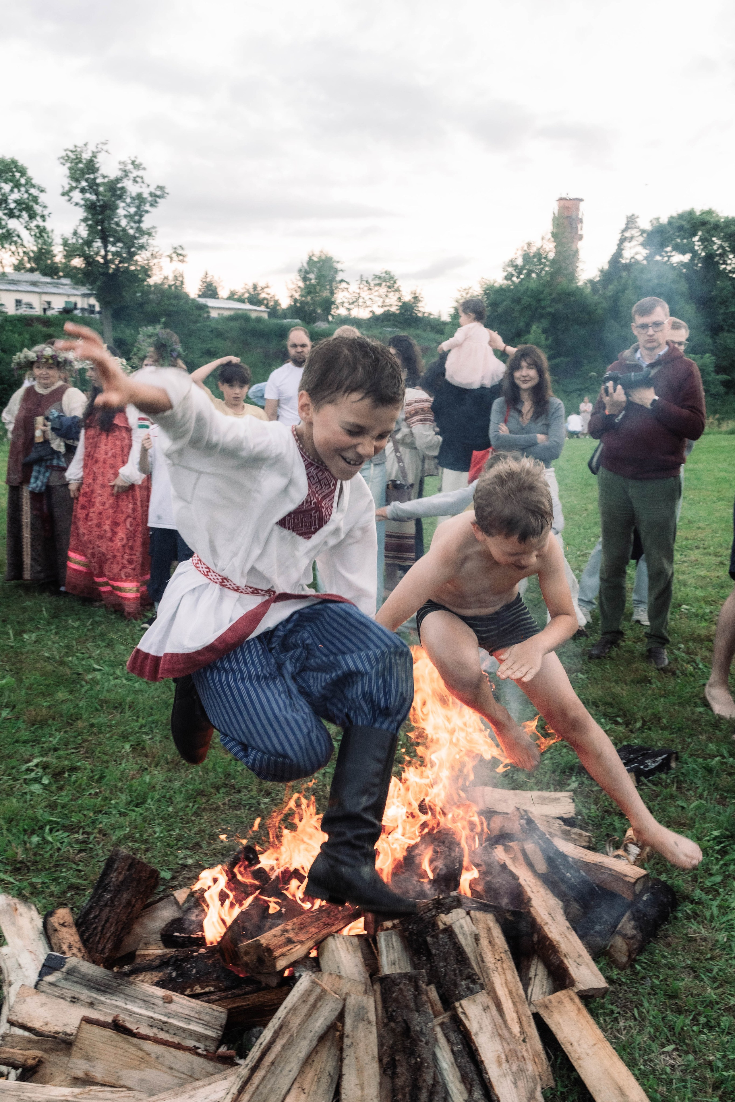 ИВАНА КУПАЛА // УСАДЬБА МАРЬИНО. Репортажный фотограф в Санкт-Петербурге Авдотья Благовещенская