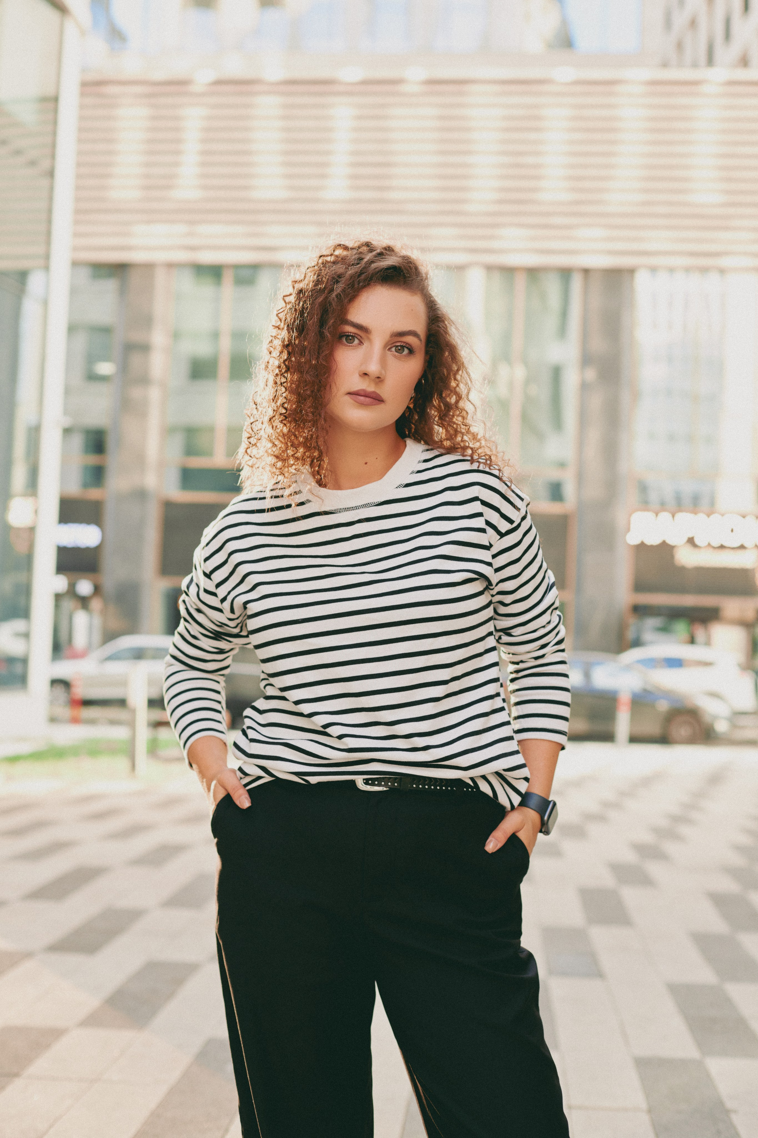 Уличная фотосессия для девушки. Brand и контент фотограф