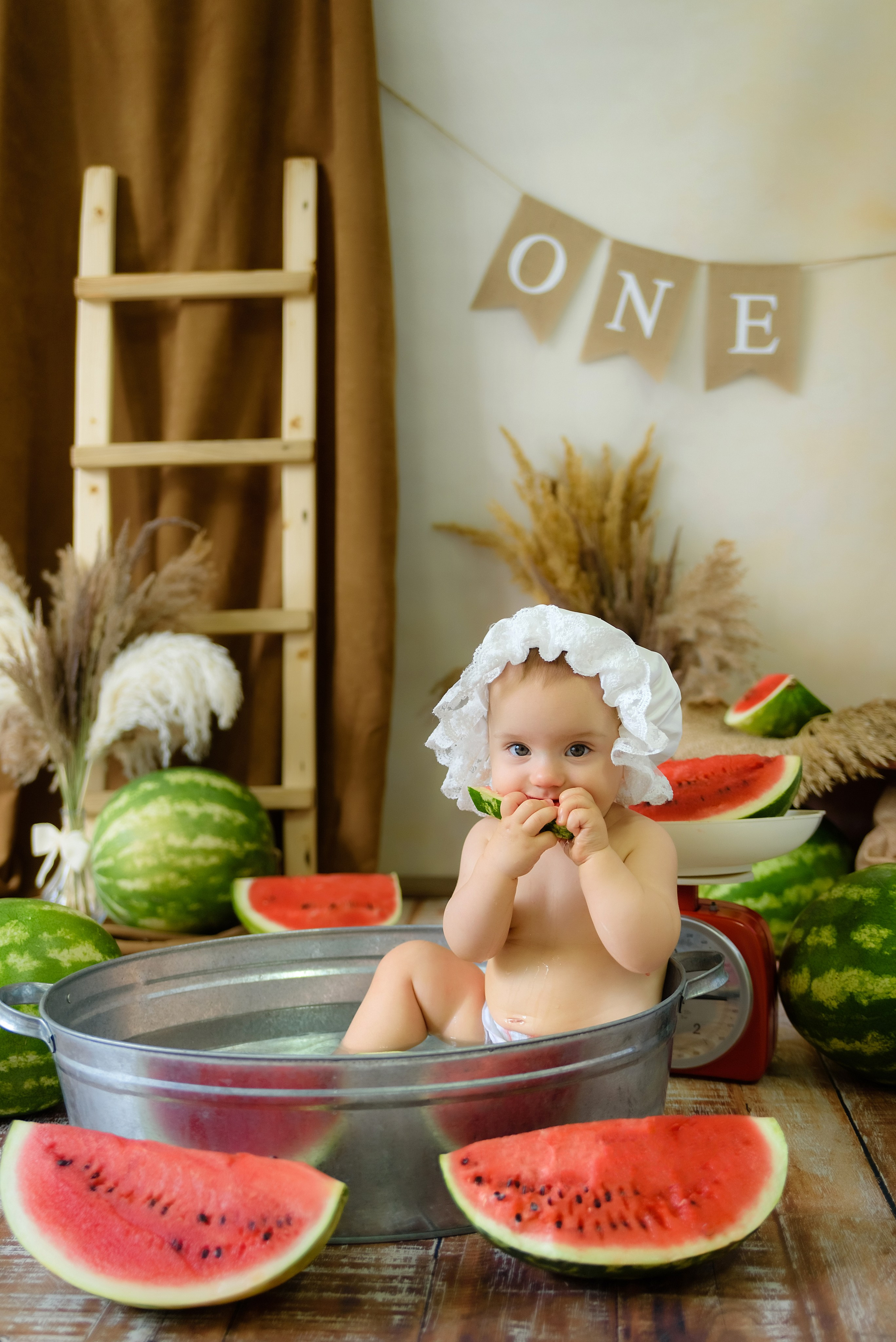 Фотопроект «Арбузики» Дарина. Детский Фотограф |Фотограф на годик в Брянске Ирина Романова