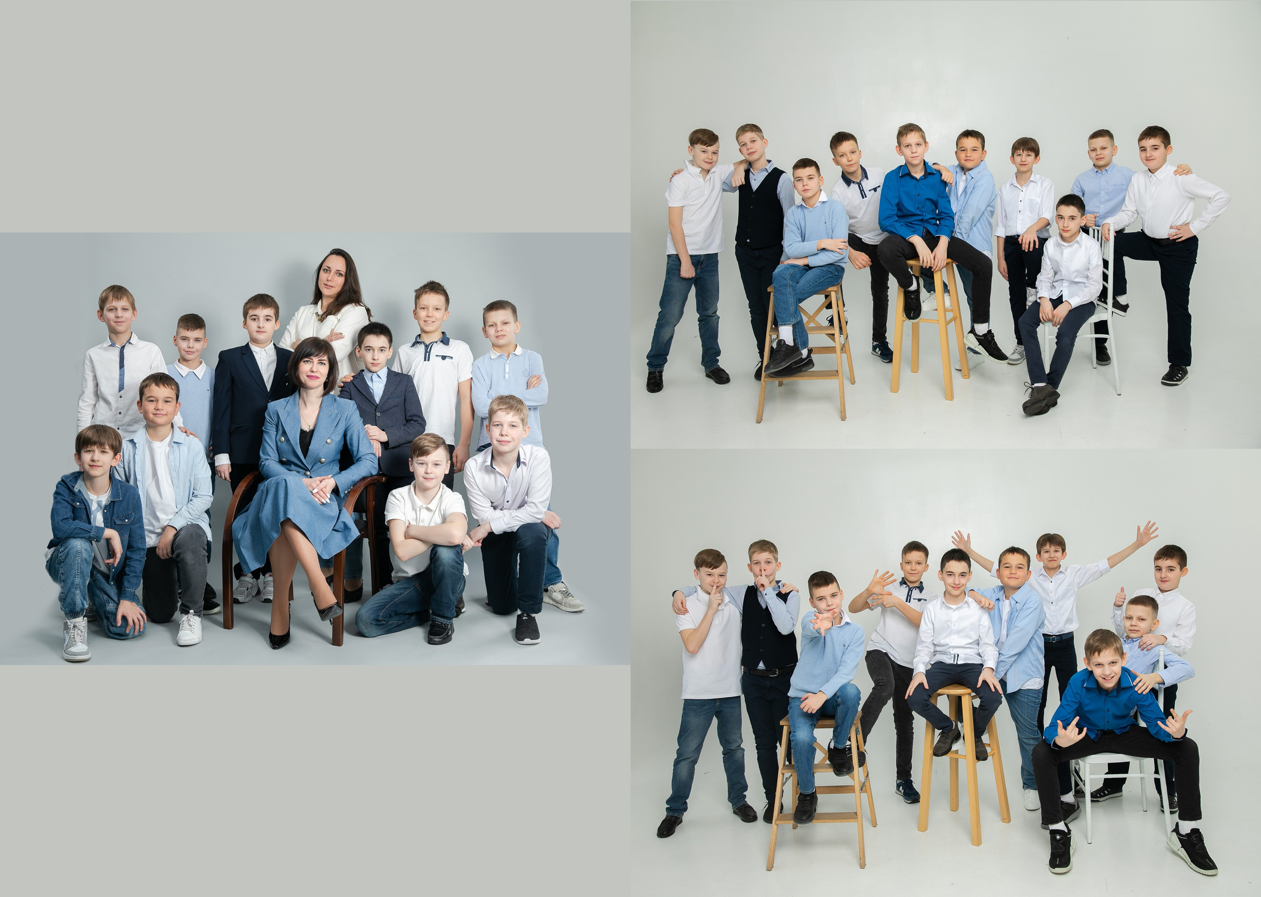 Альбом «В кубе» В СТУДИИ. Семейный и школьный фотограф Громова Ольга