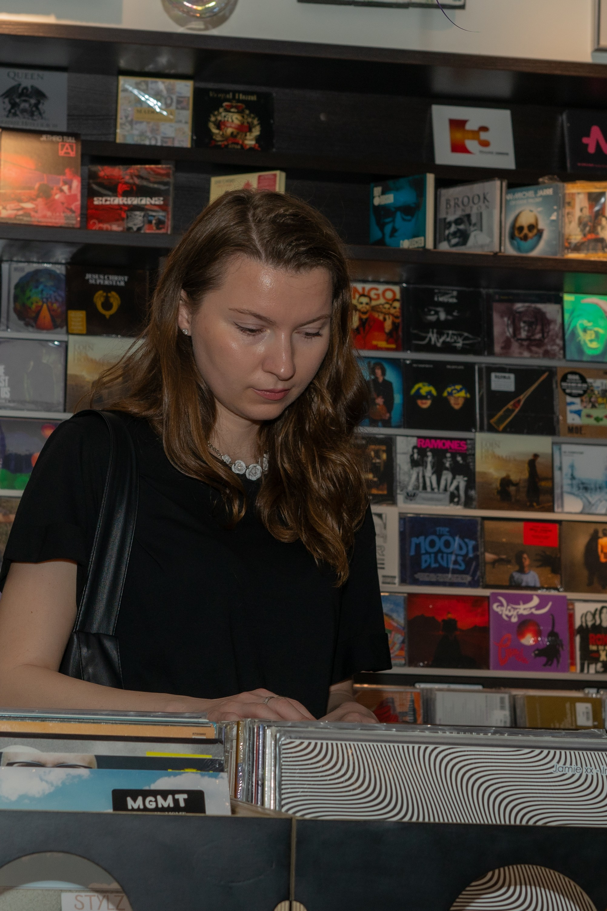 The Legendary Flower Punk — выступление в магазине пластинок. Фотограф Олег Колногоров