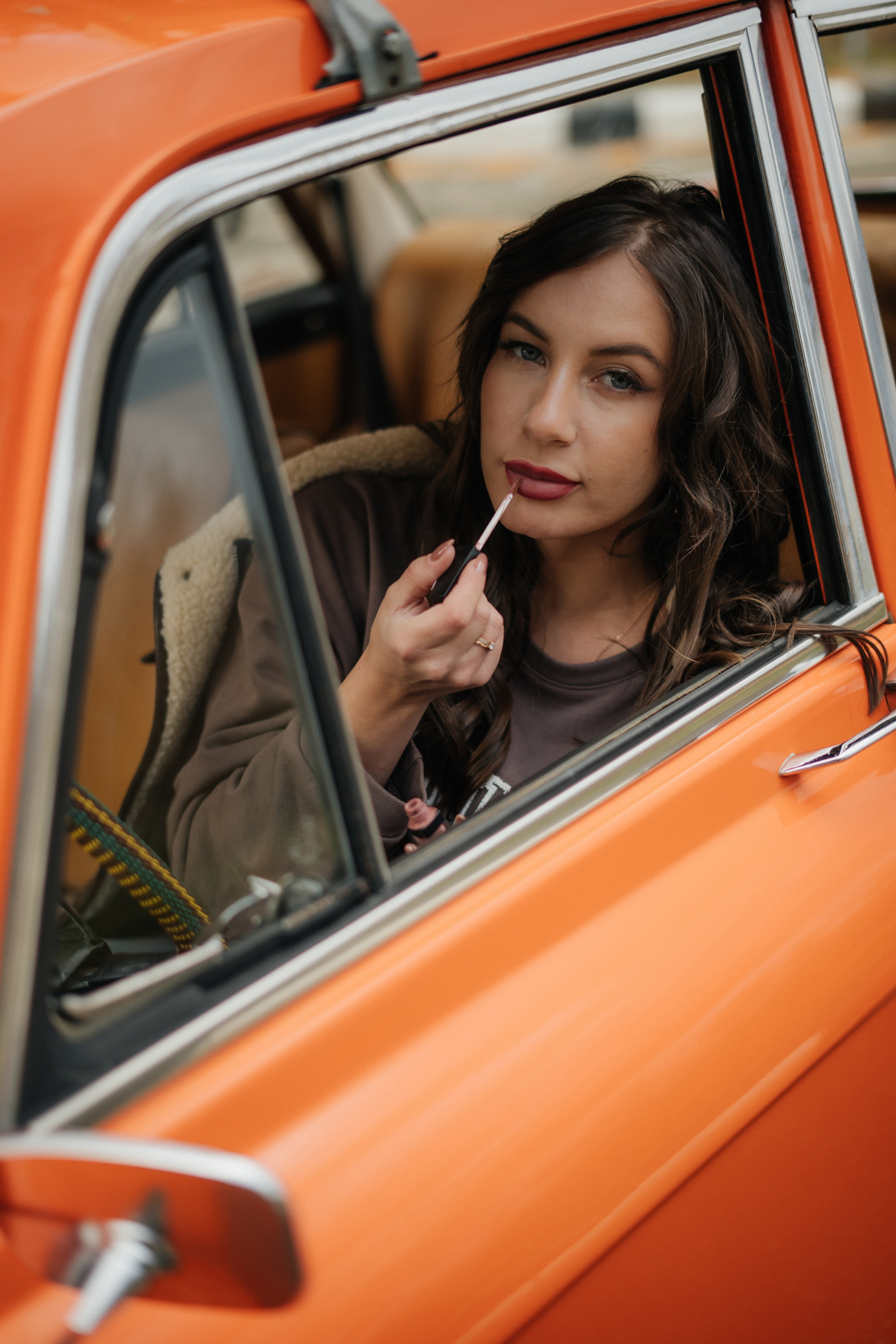 Девушка в ретро каре. Фотограф сахалин